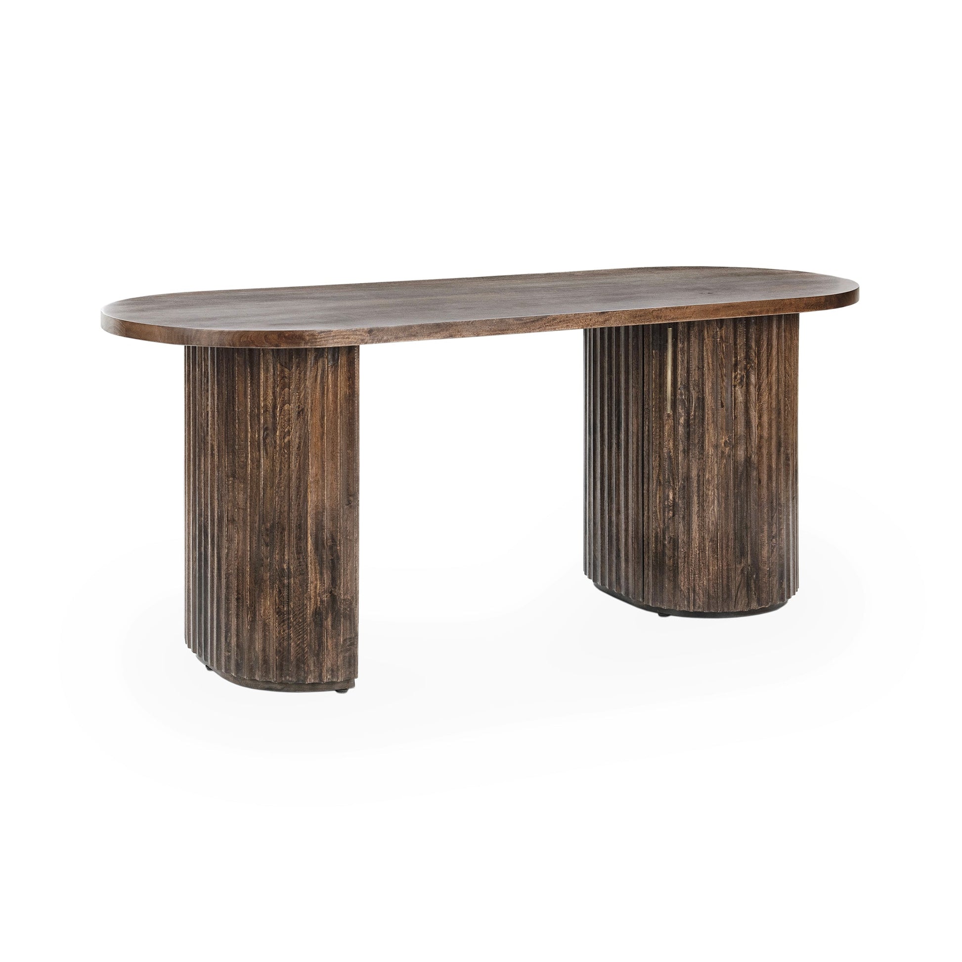 Redford Desk - Bark Brown