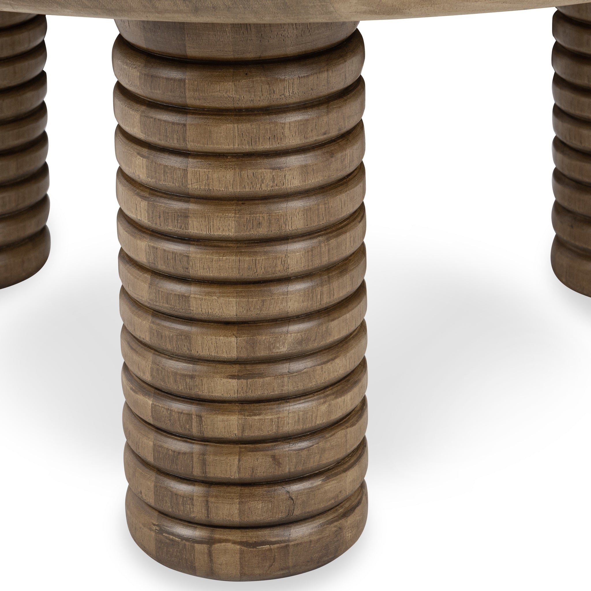 Ilaria Coffee Table - Sand Washed - Walnut Brown