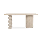 Adir Desk - Cream - White Washed