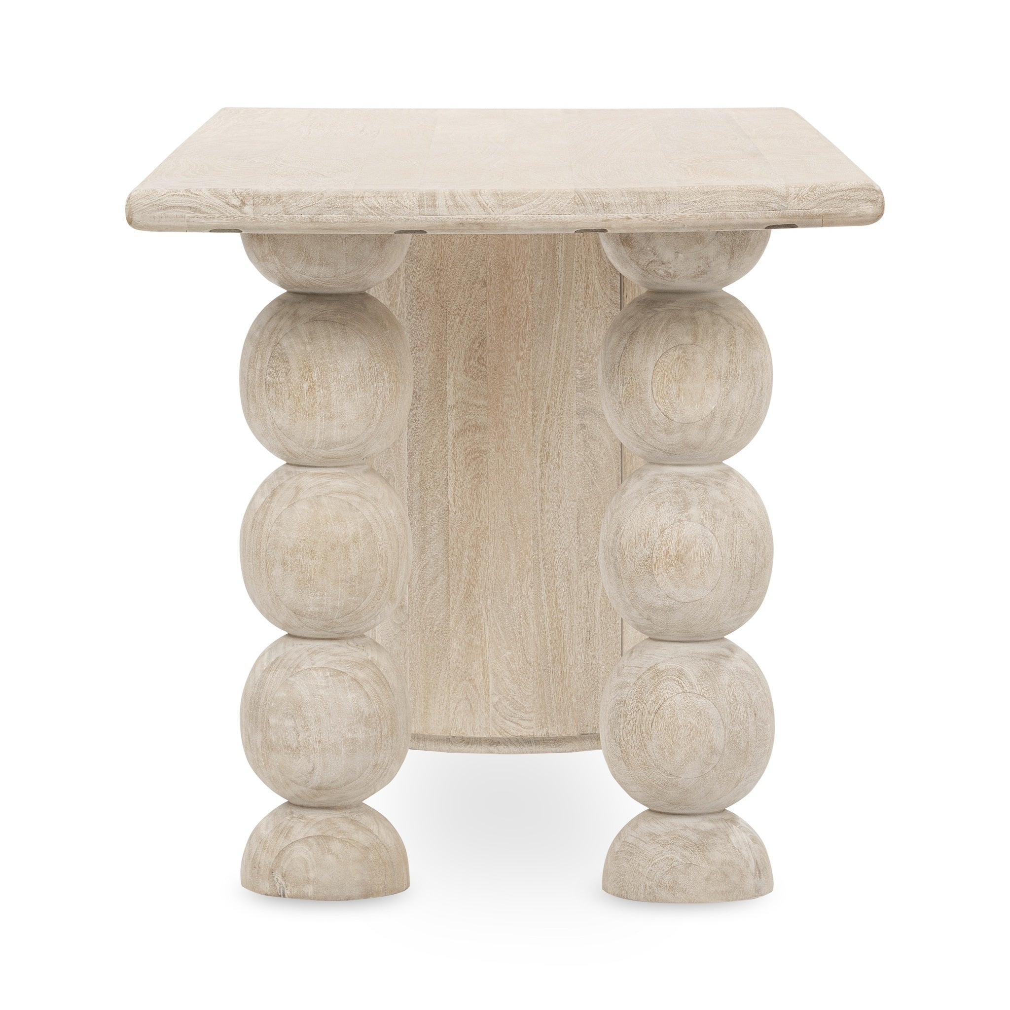 Adir Desk - Cream - White Washed