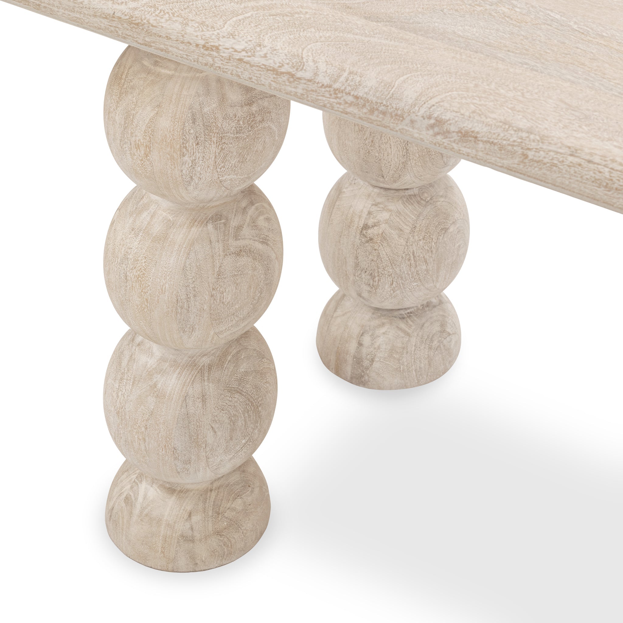 Adir Desk - Cream - White Washed