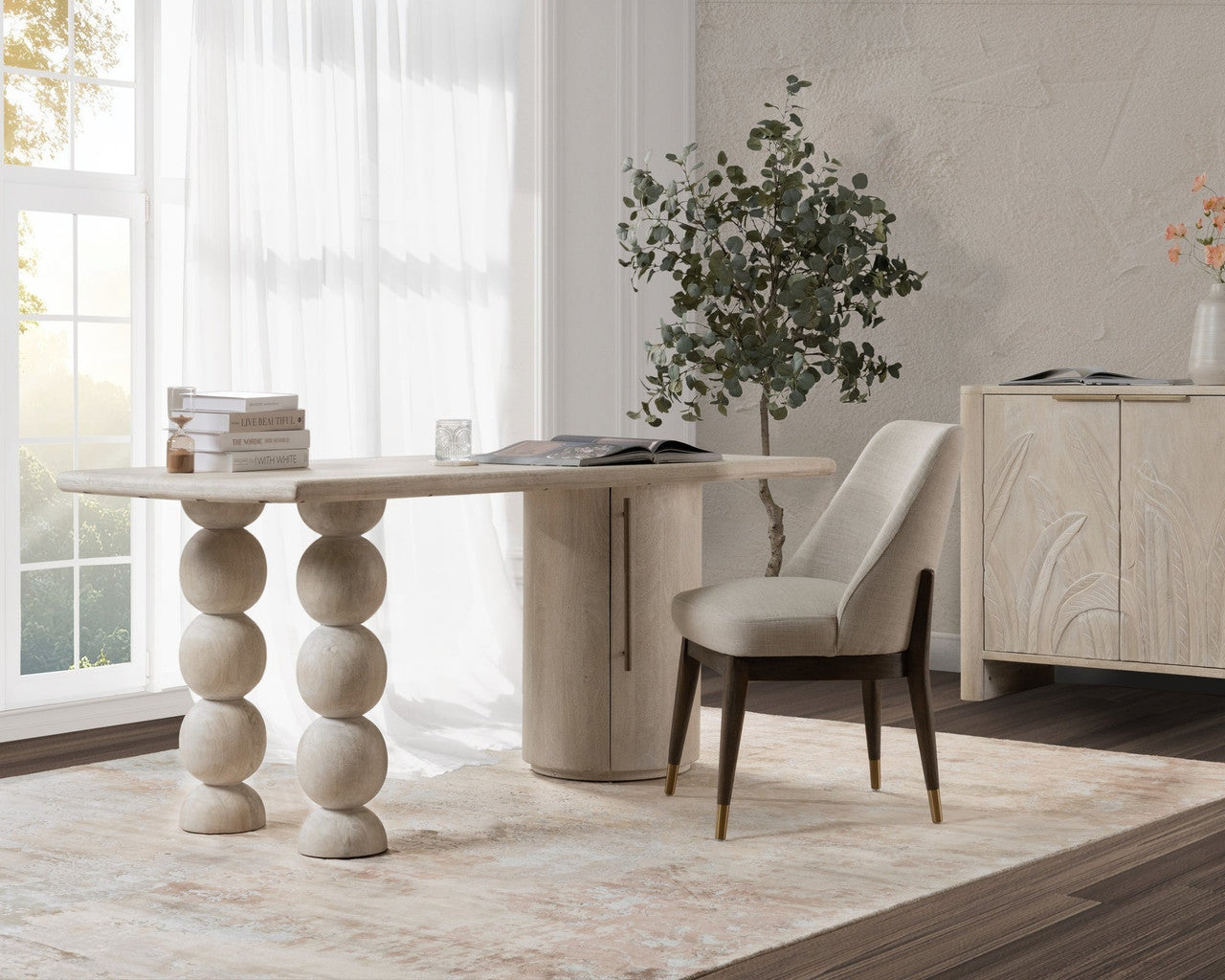 Adir Solid Wood Desk