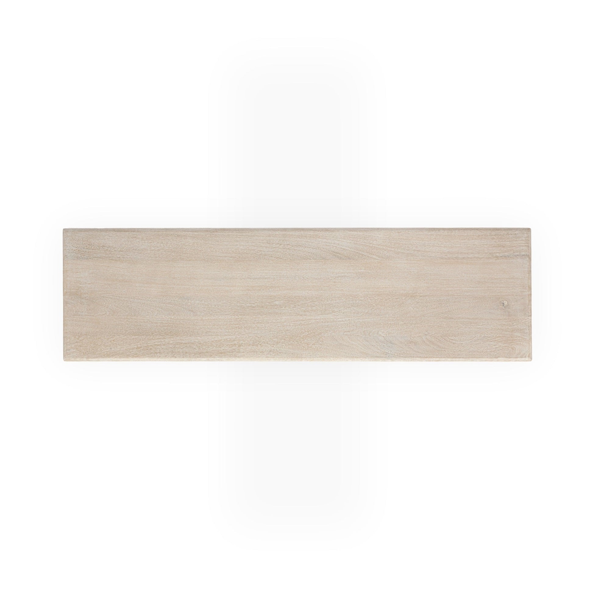 Adir Console Table - Cream - White Washed