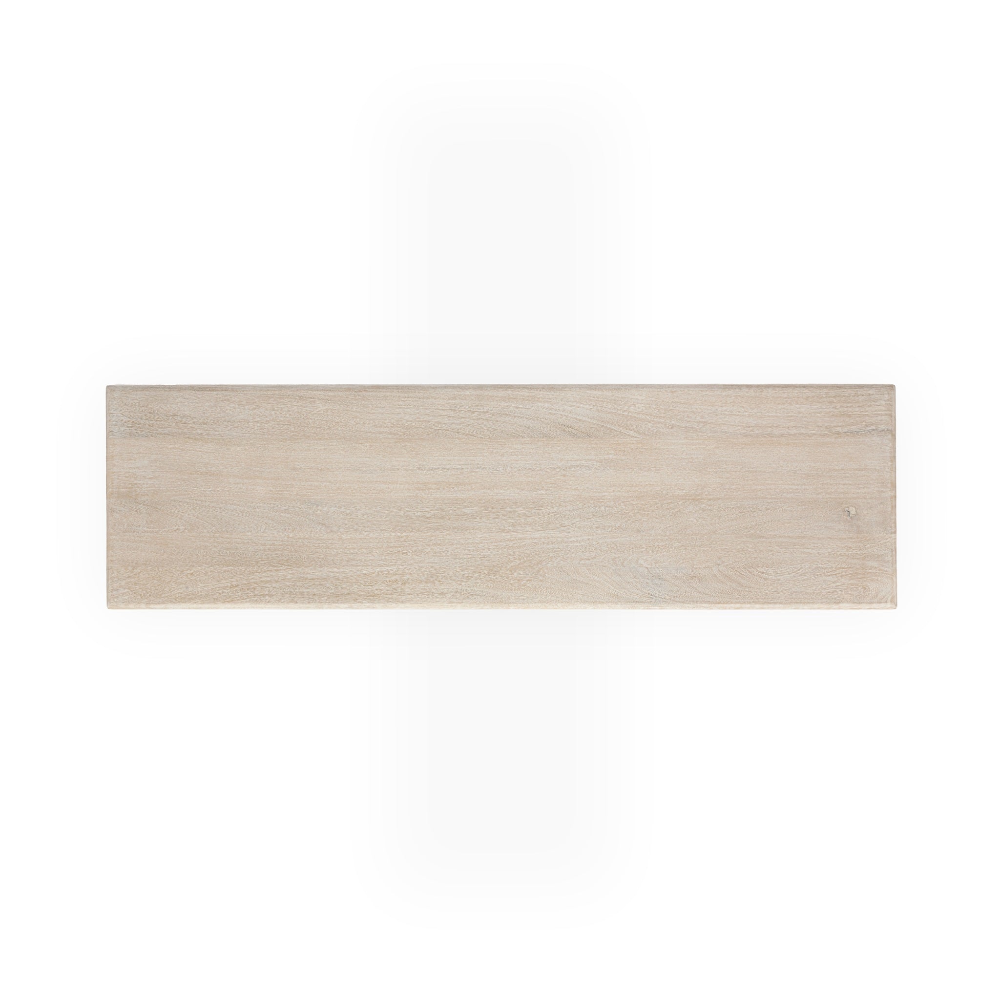 Adir Console Table - Cream - White Washed