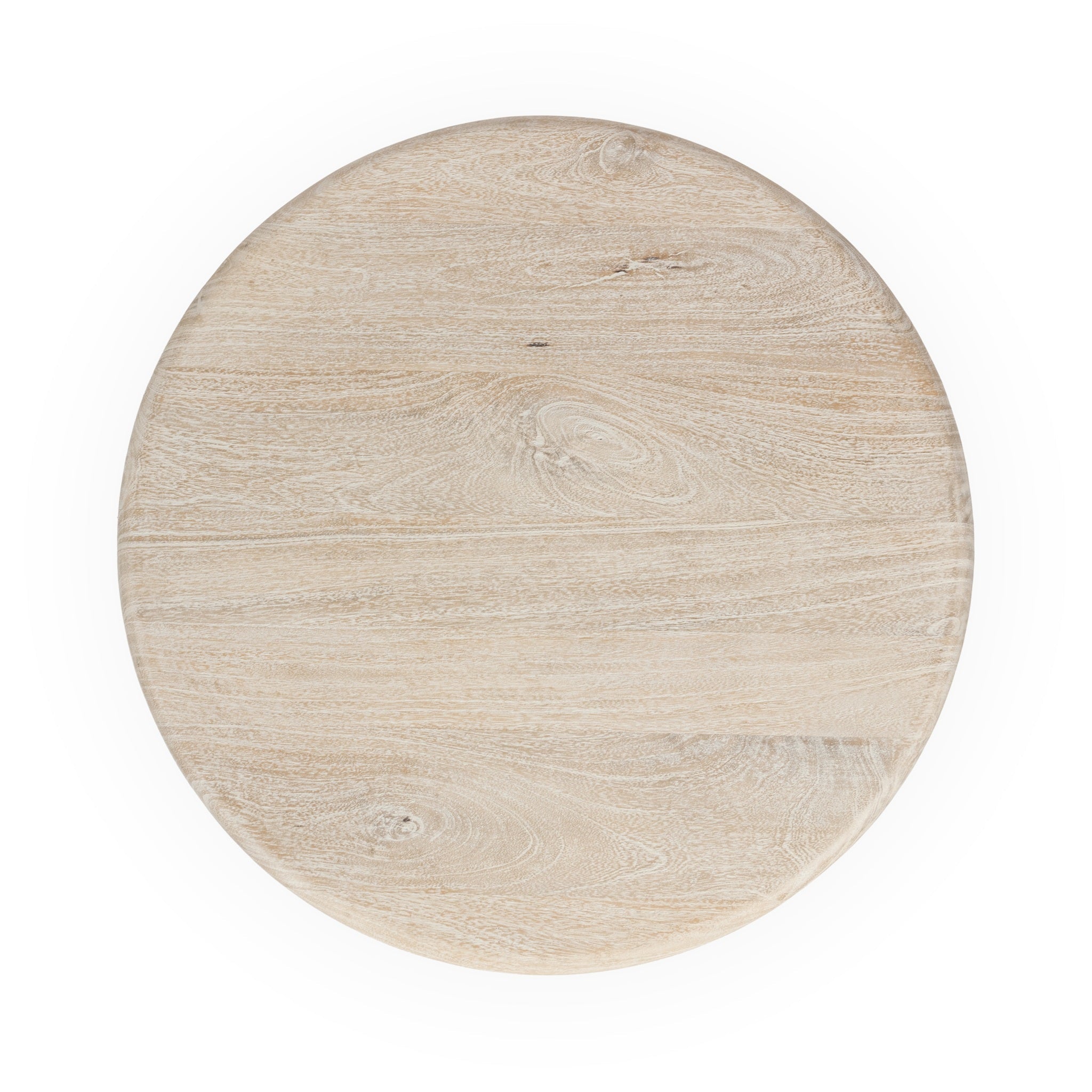 Adir End Table - Cream - White Washed