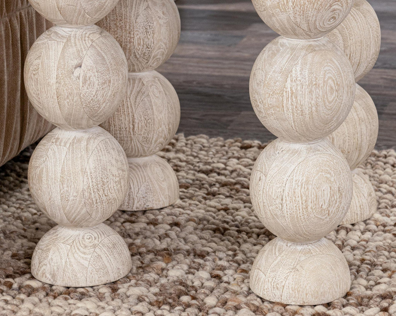 Adir Solid Wood Round End Table