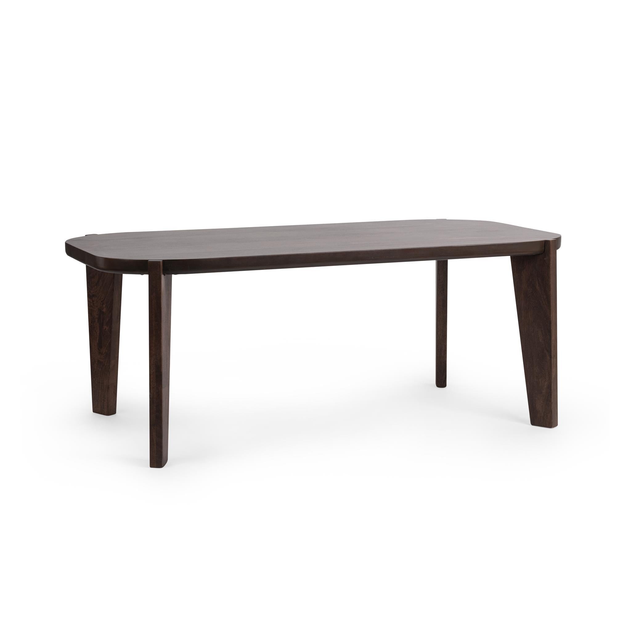 Albero Dining Table - Bark Brown