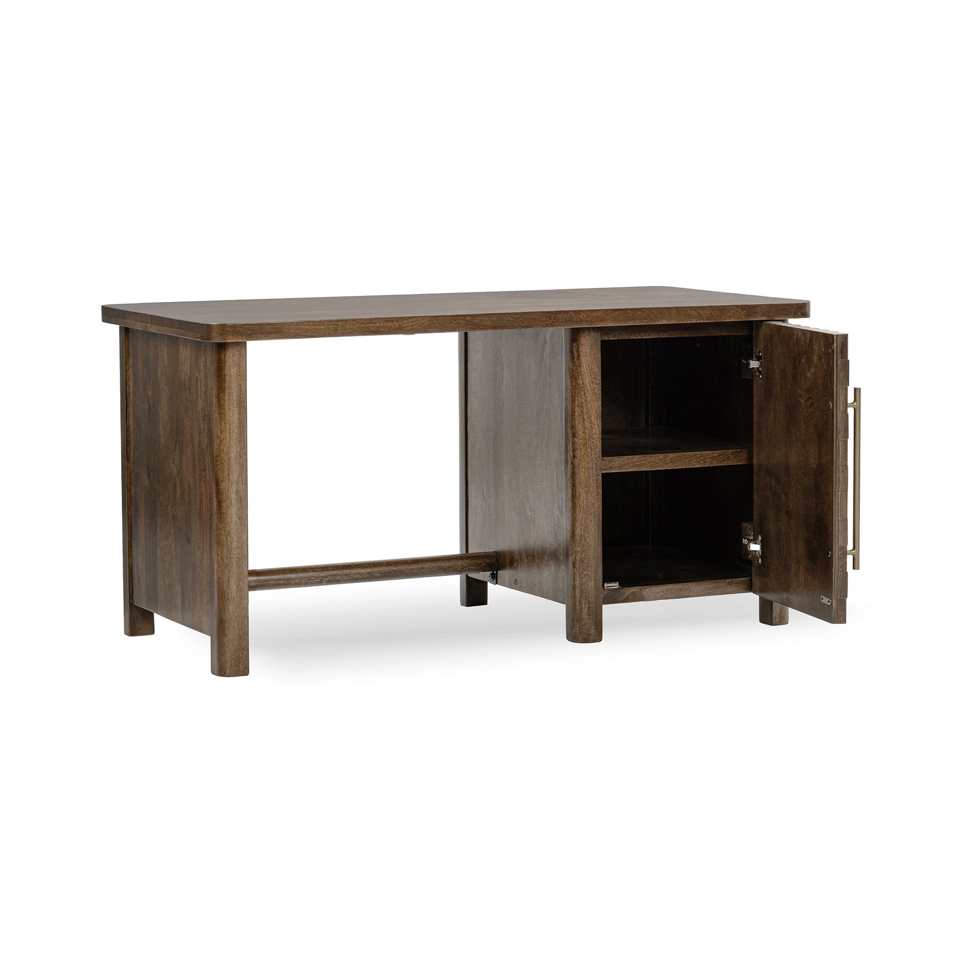 Norwood Desk - Bark Brown
