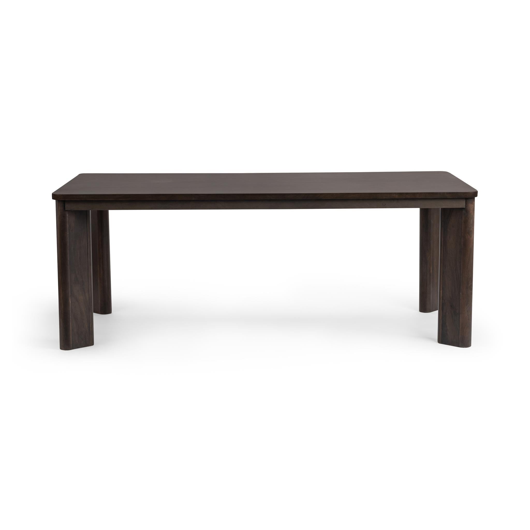 Ledro Dining Table - Dark Brown