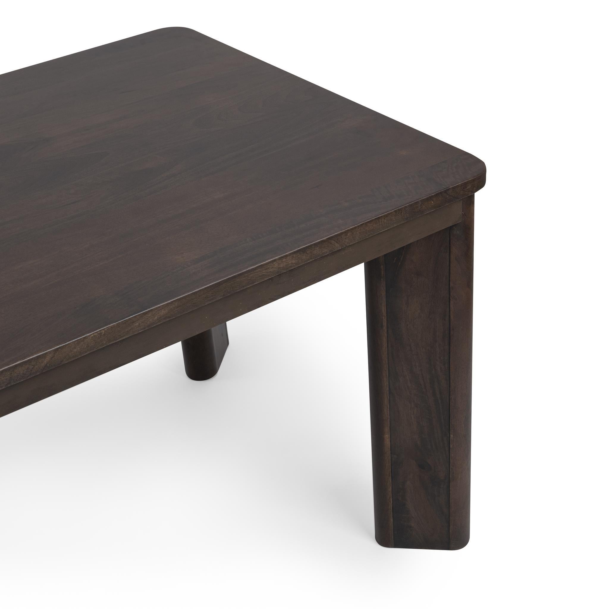 Ledro Dining Table - Dark Brown