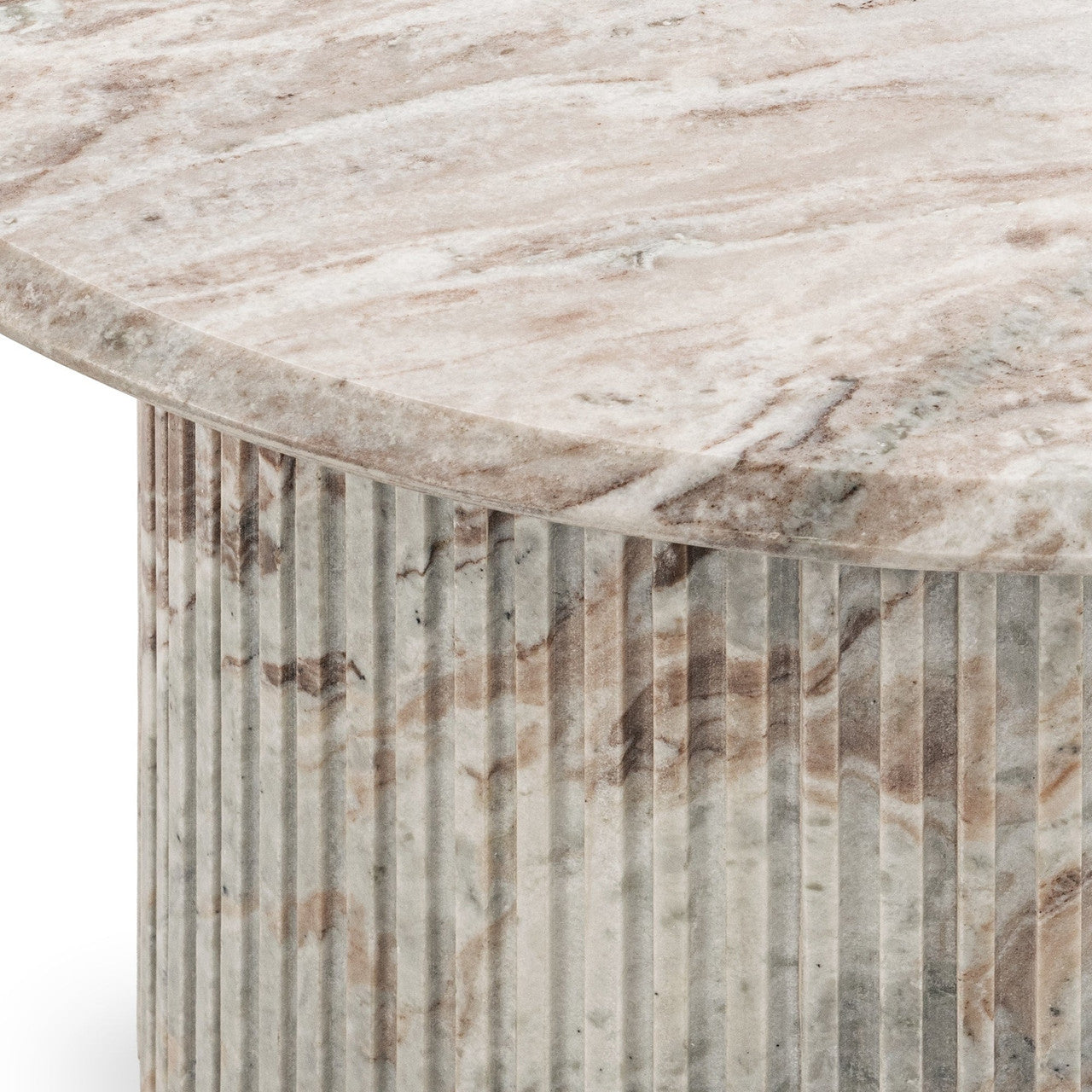 Nordens Marble Round Coffee Table