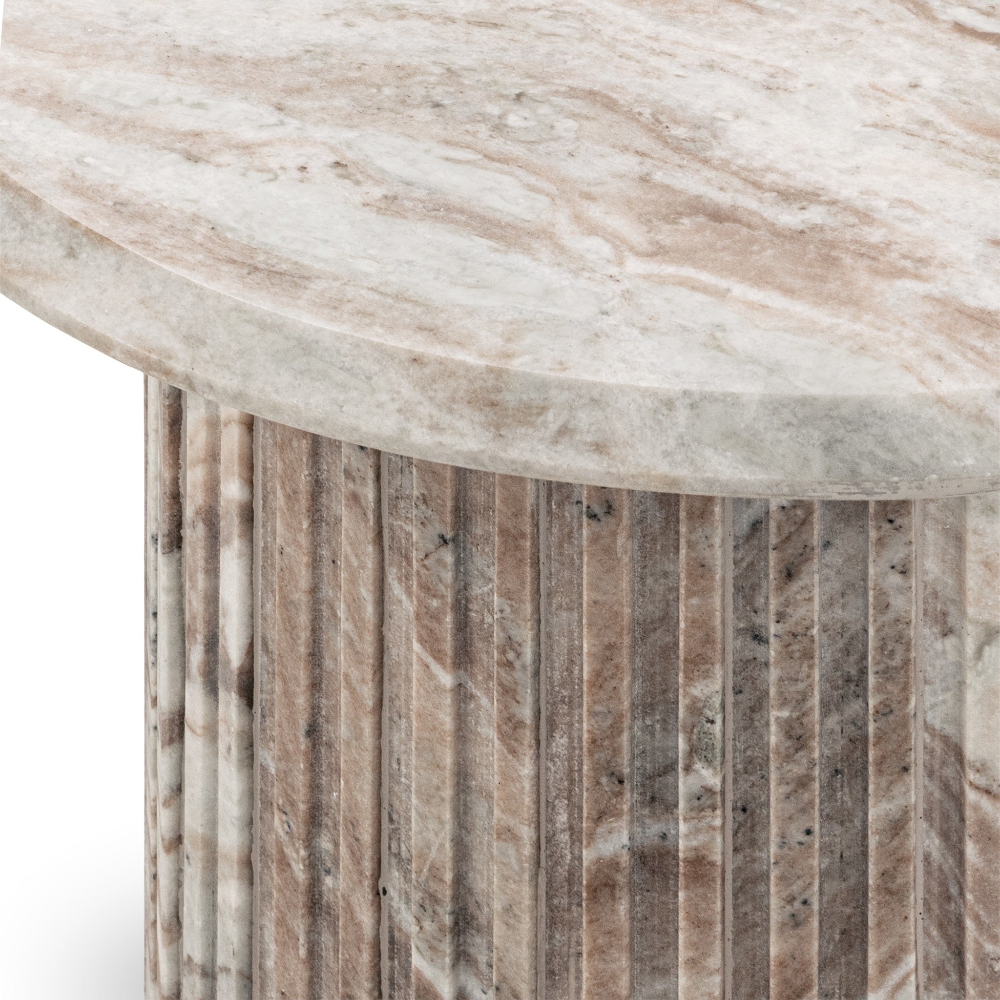Nordens End Table - Rusty Gray