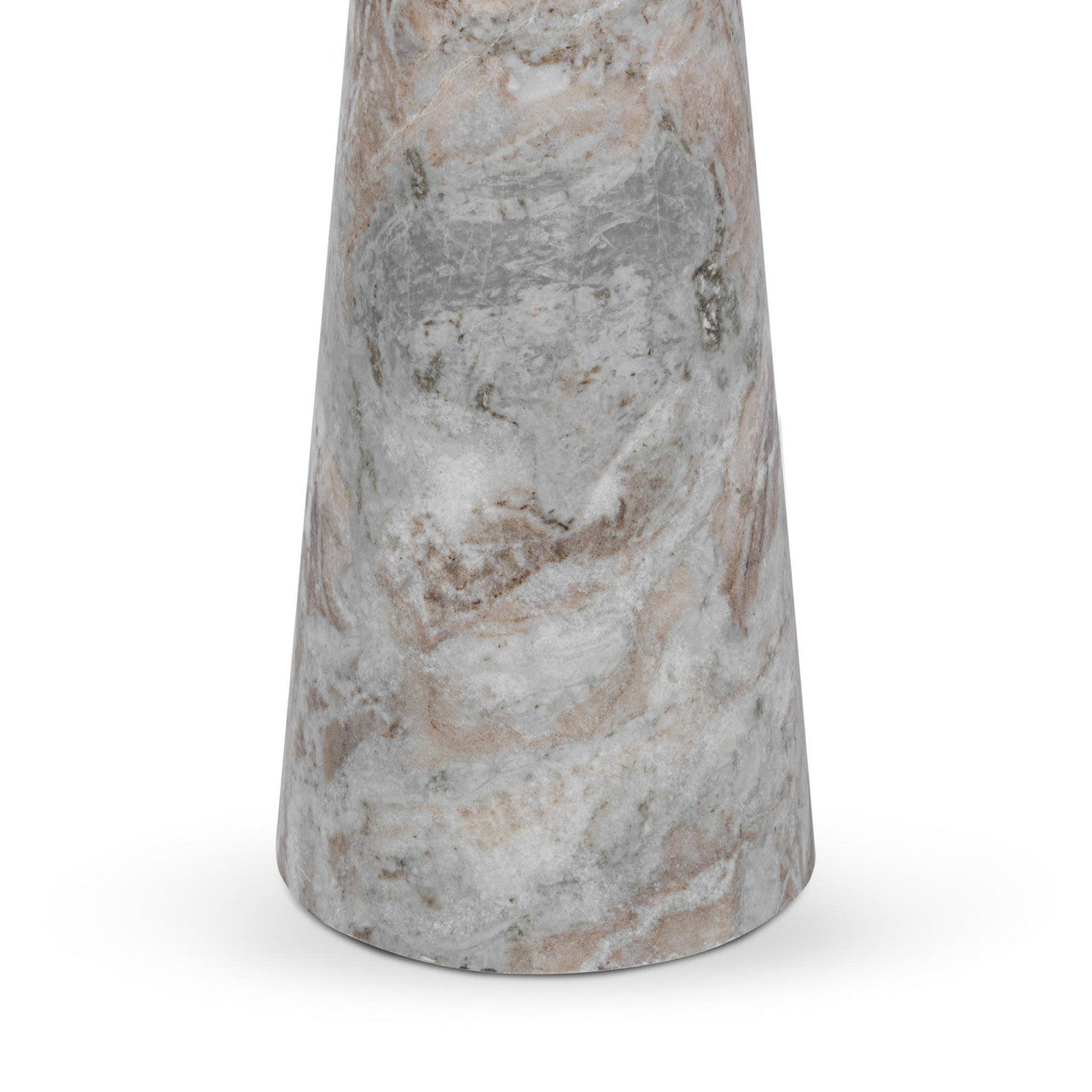 Huxley Marble Round Accent Table