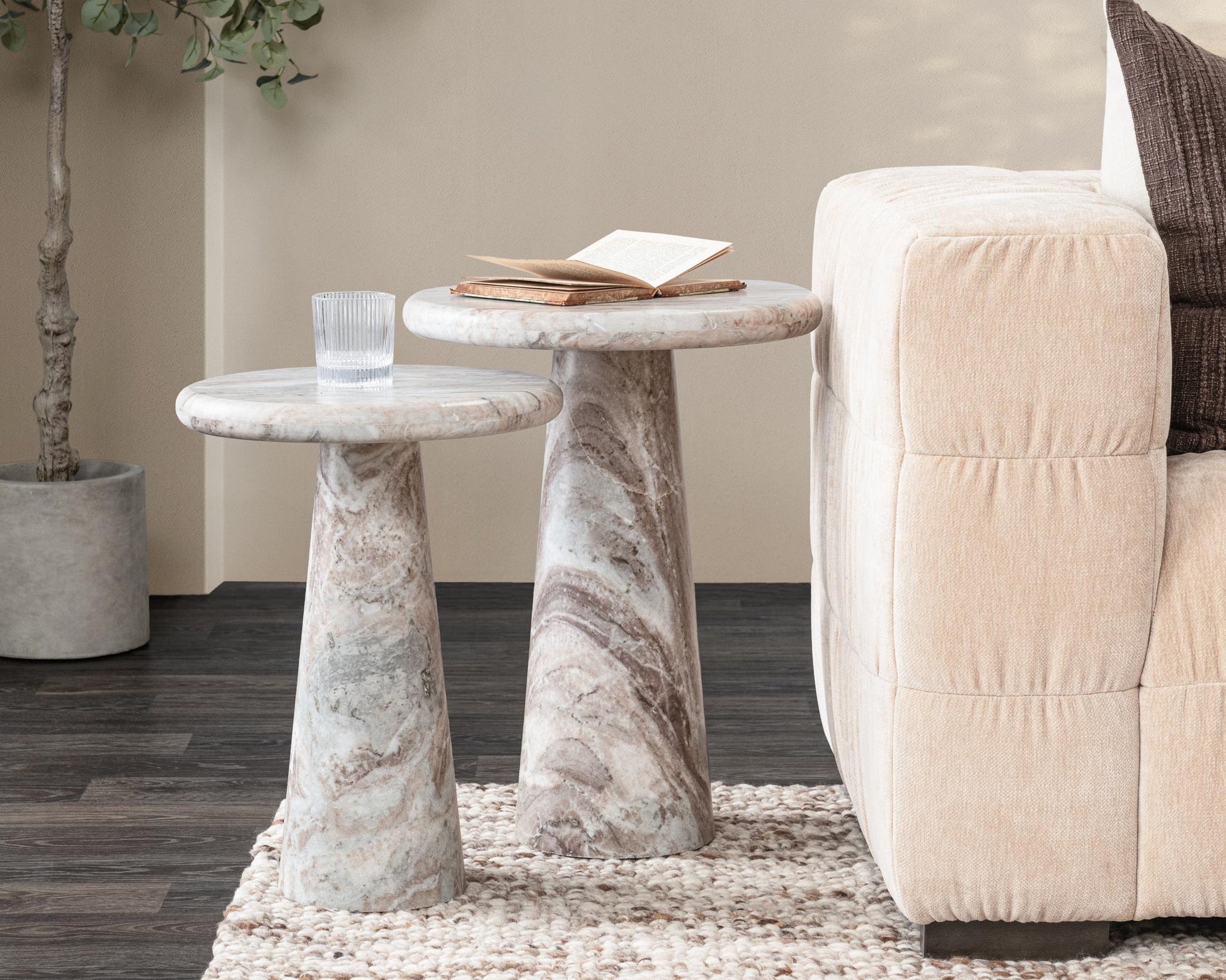 Huxley Accent Table Rusty - Gray