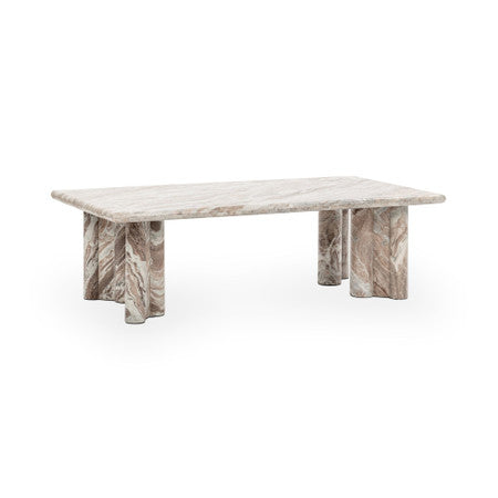 Bowman Marble Rectangular Coffee Table