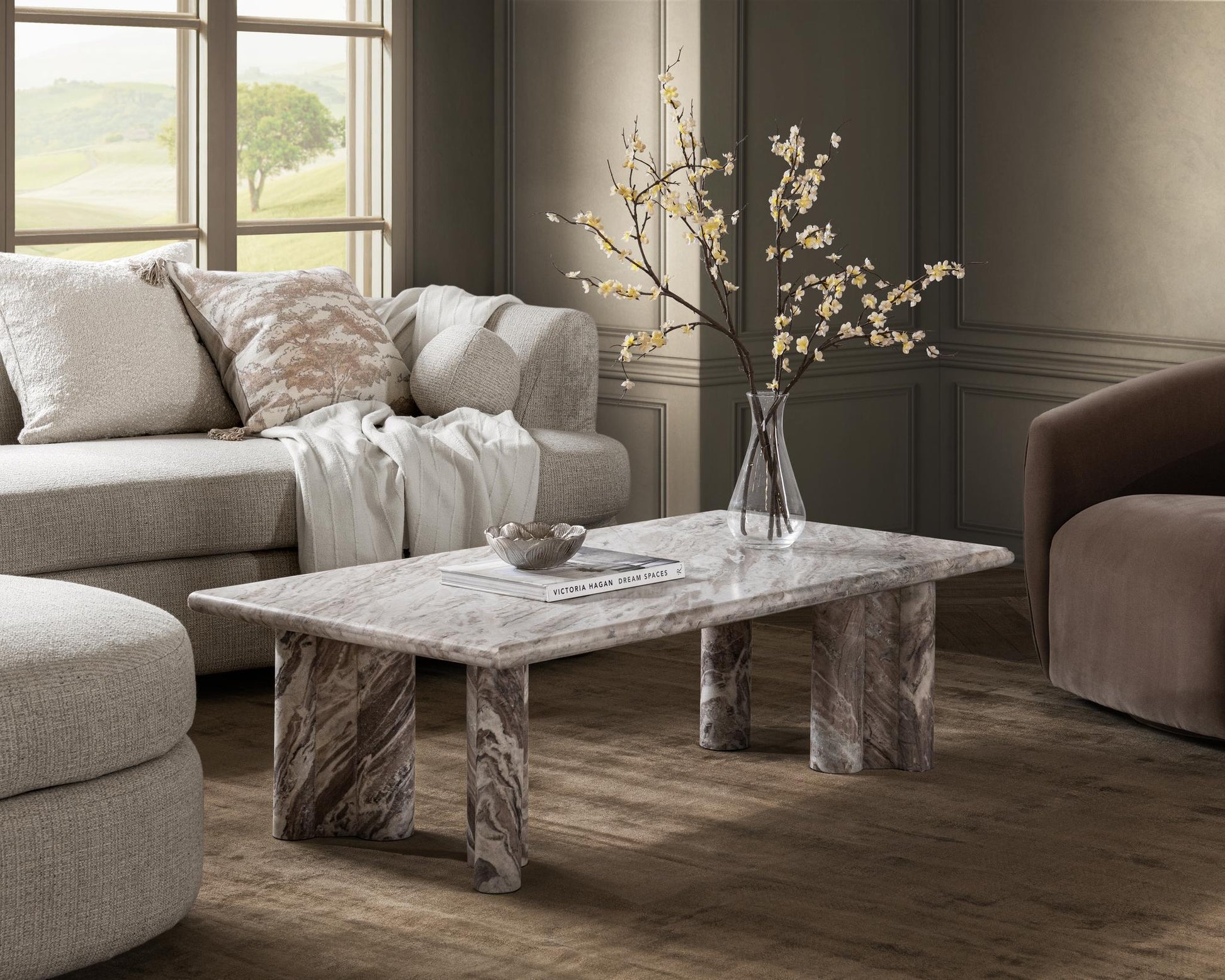Bowman Coffee Table - Rusty Gray