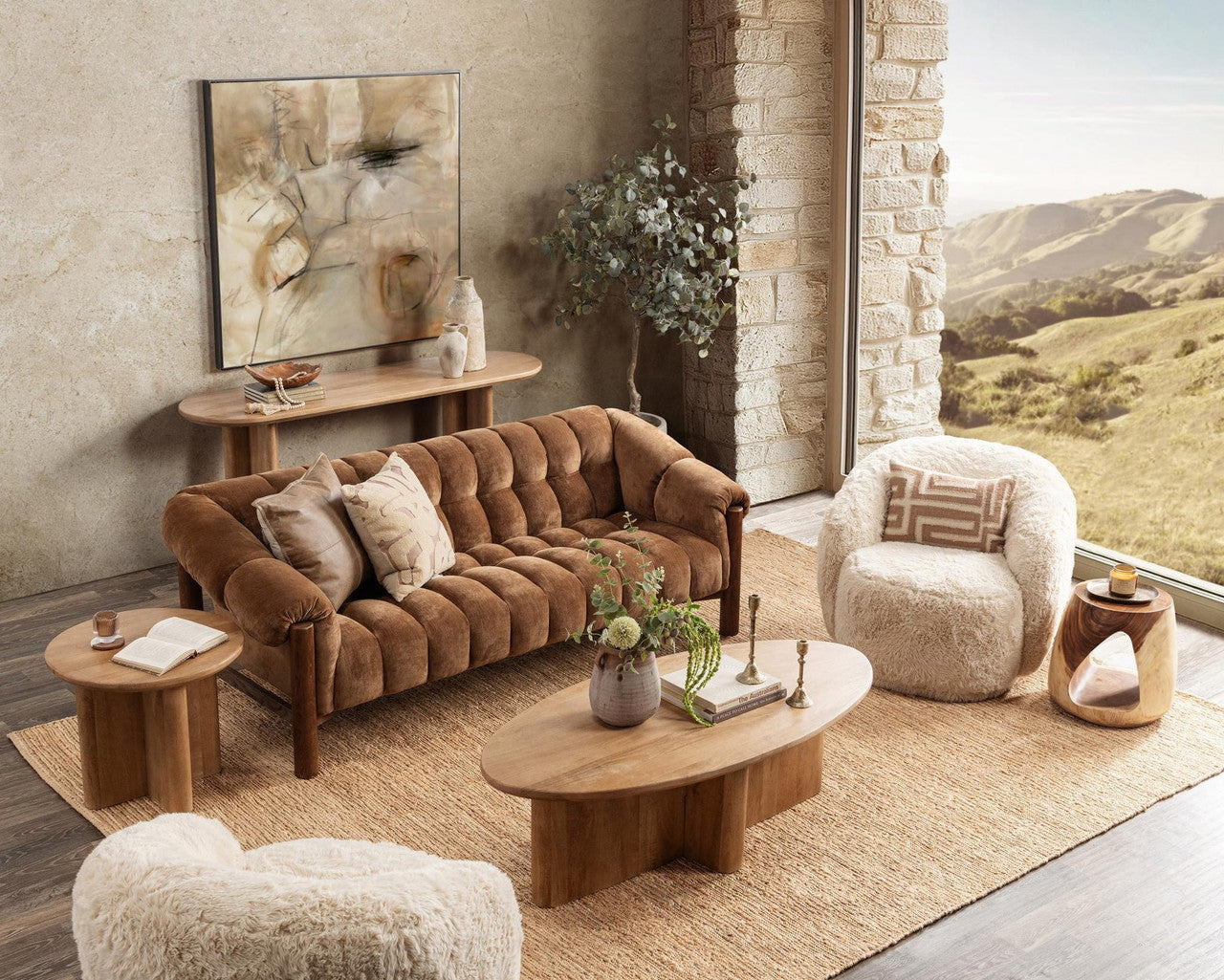 Montego Oval Coffee Table