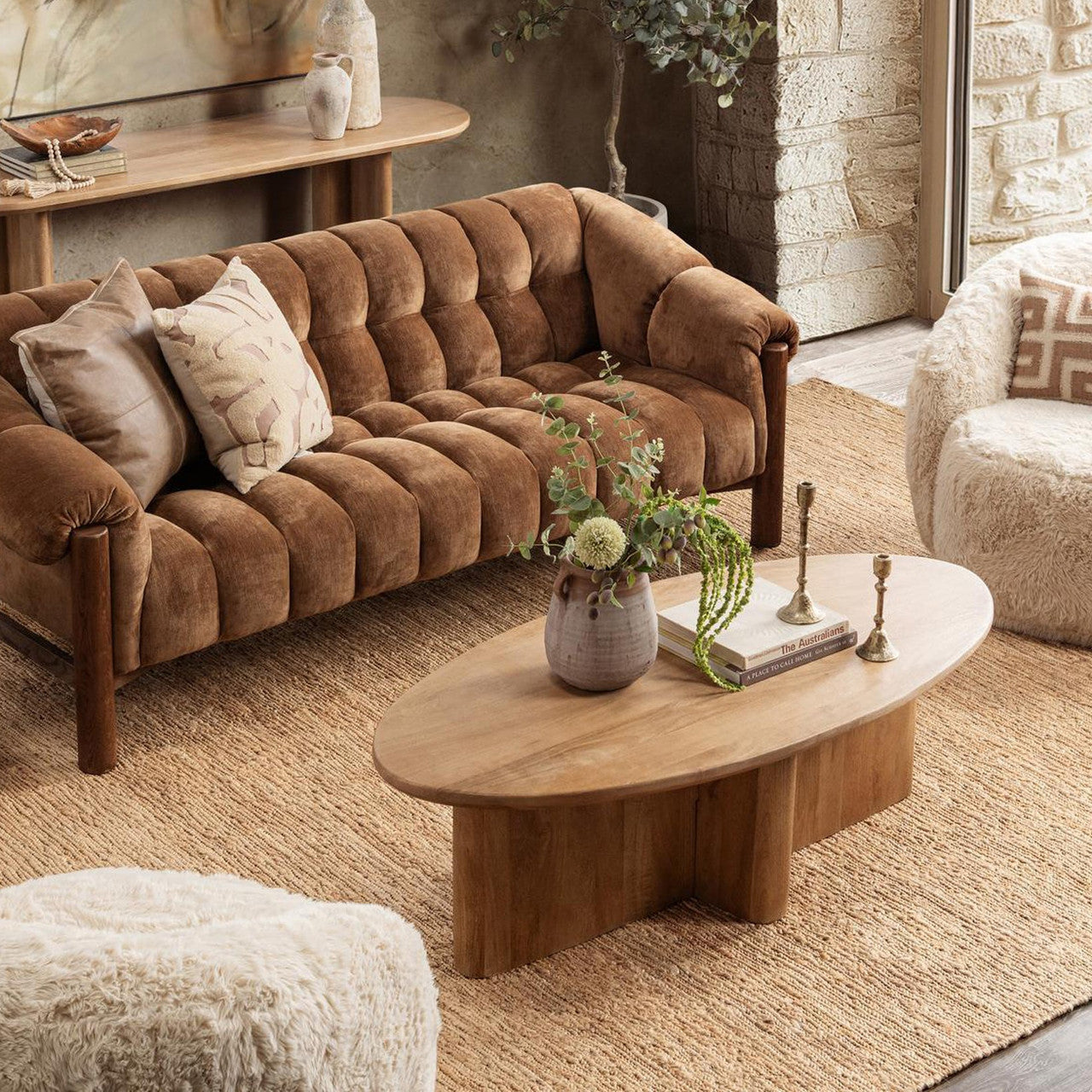 Montego Oval Coffee Table