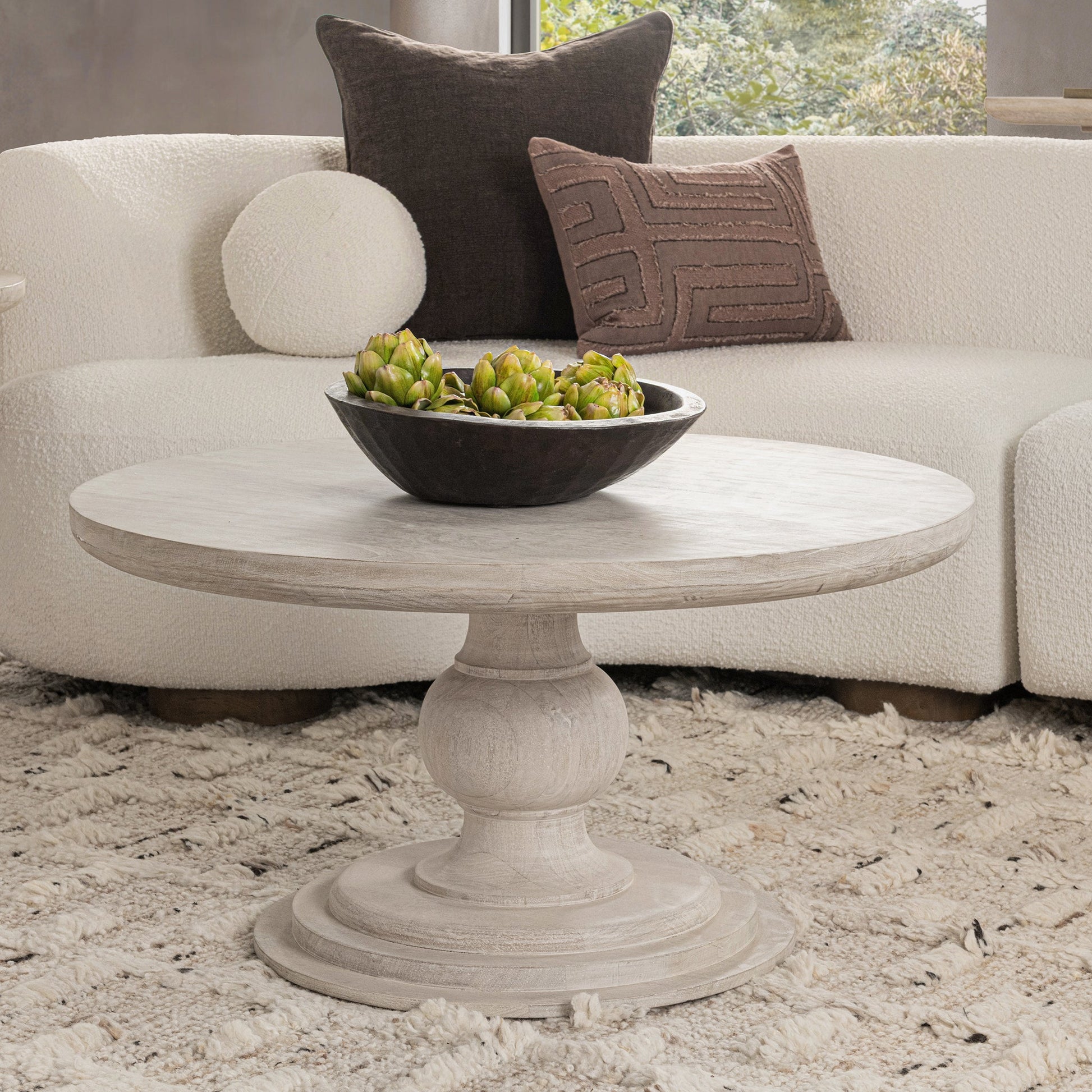 Hera Coffee Table - Creamwood