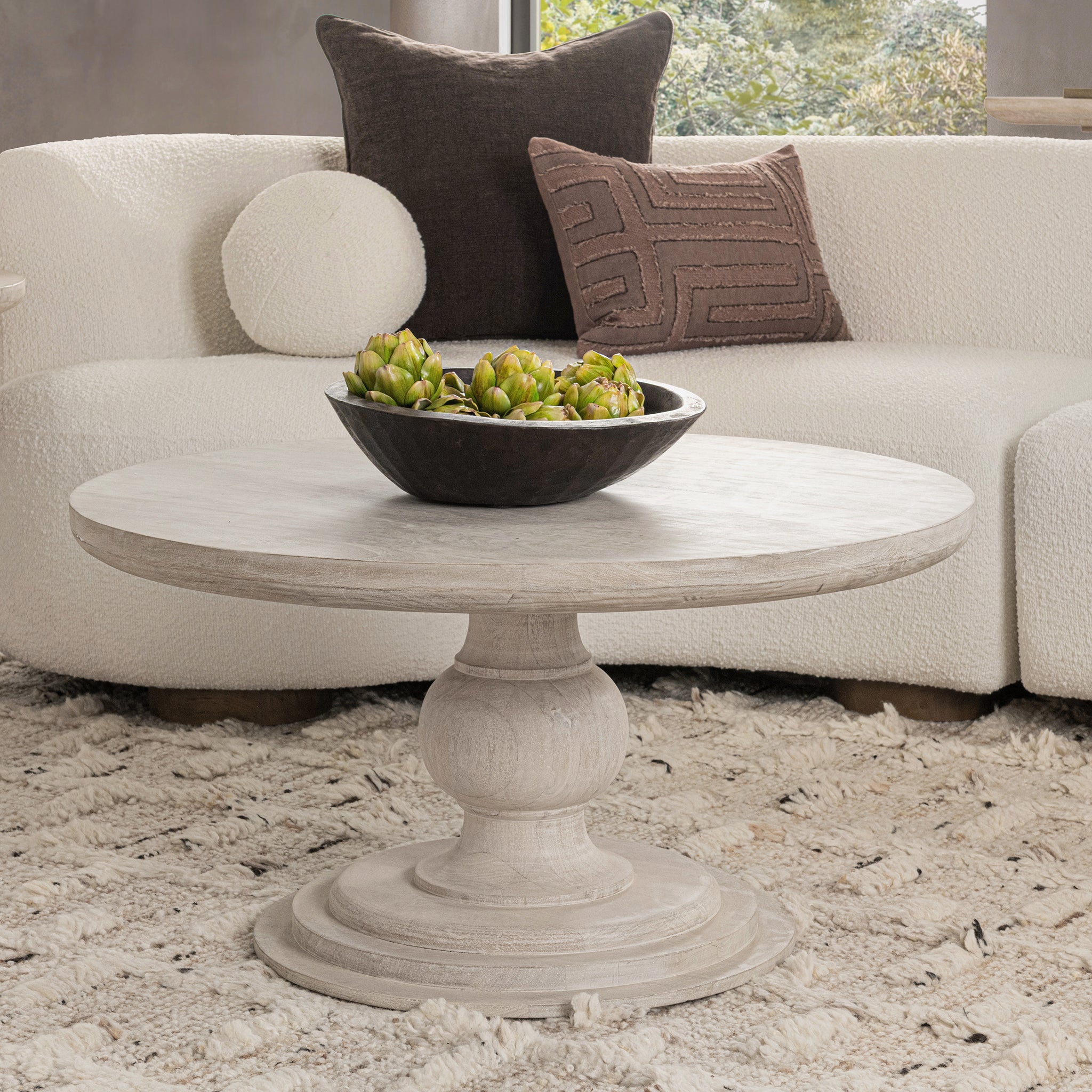 Hera Coffee Table - Creamwood