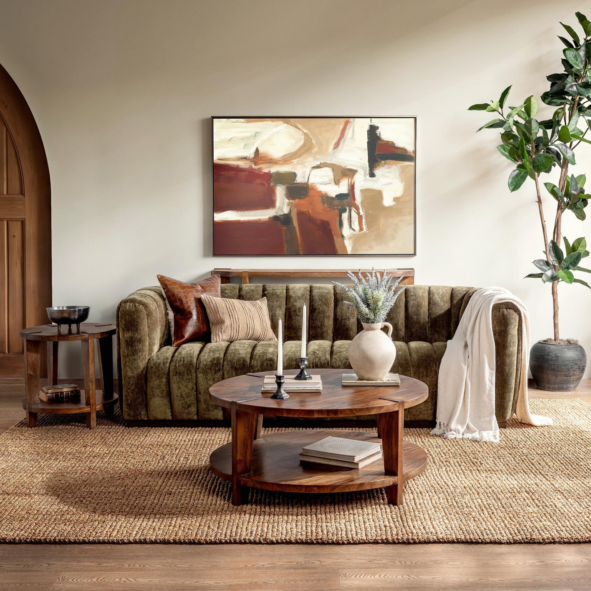 Alenna Coffee Table - Tundra Brown
