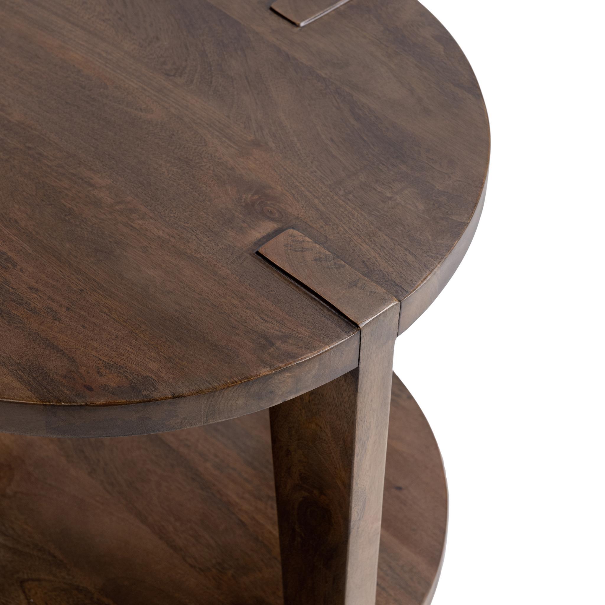 Alenna End Table - Tundra Brown