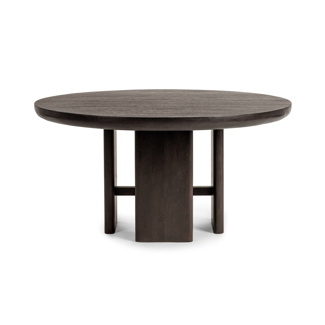 Celadon Truffle Roast Round Dining Table 60"