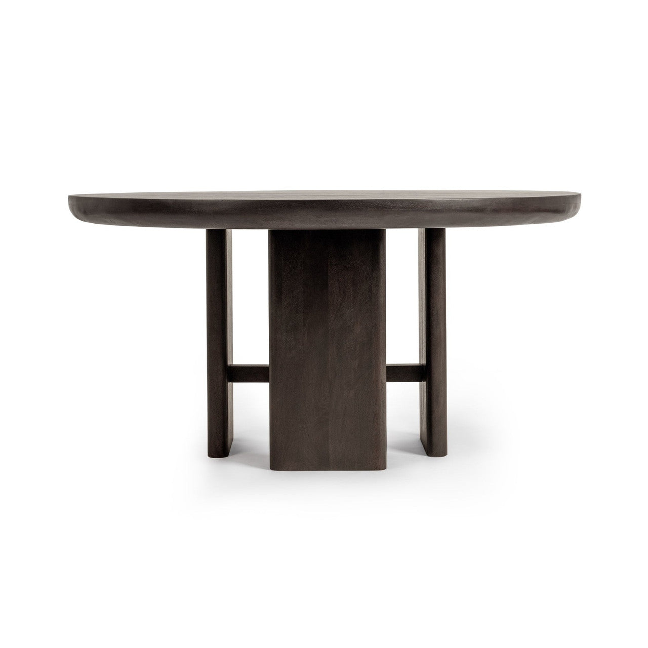 Celadon Truffle Roast Round Dining Table 60"