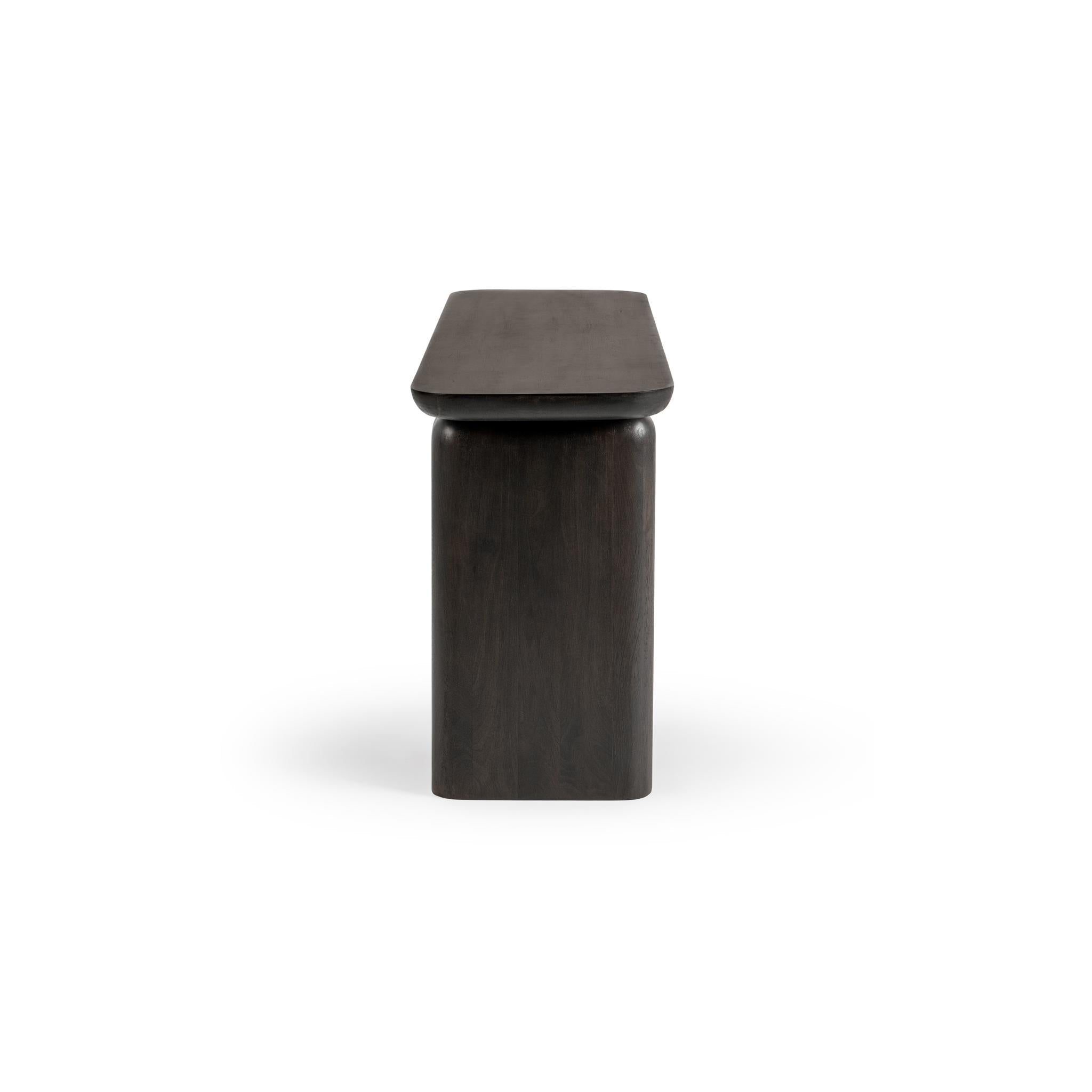 Milan Console Table - Truffle Roast
