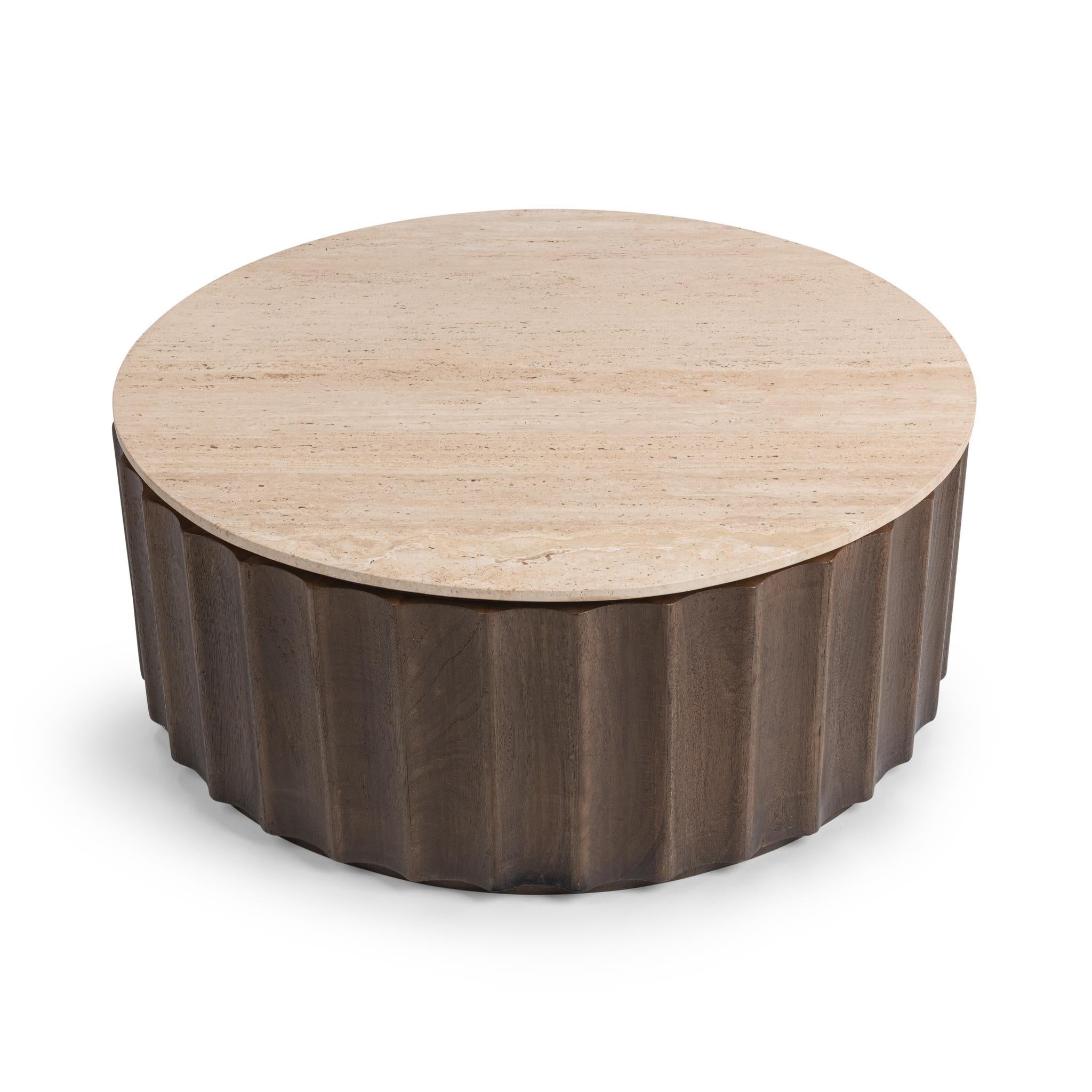 Baylee Coffee Table - Cocoa Brown