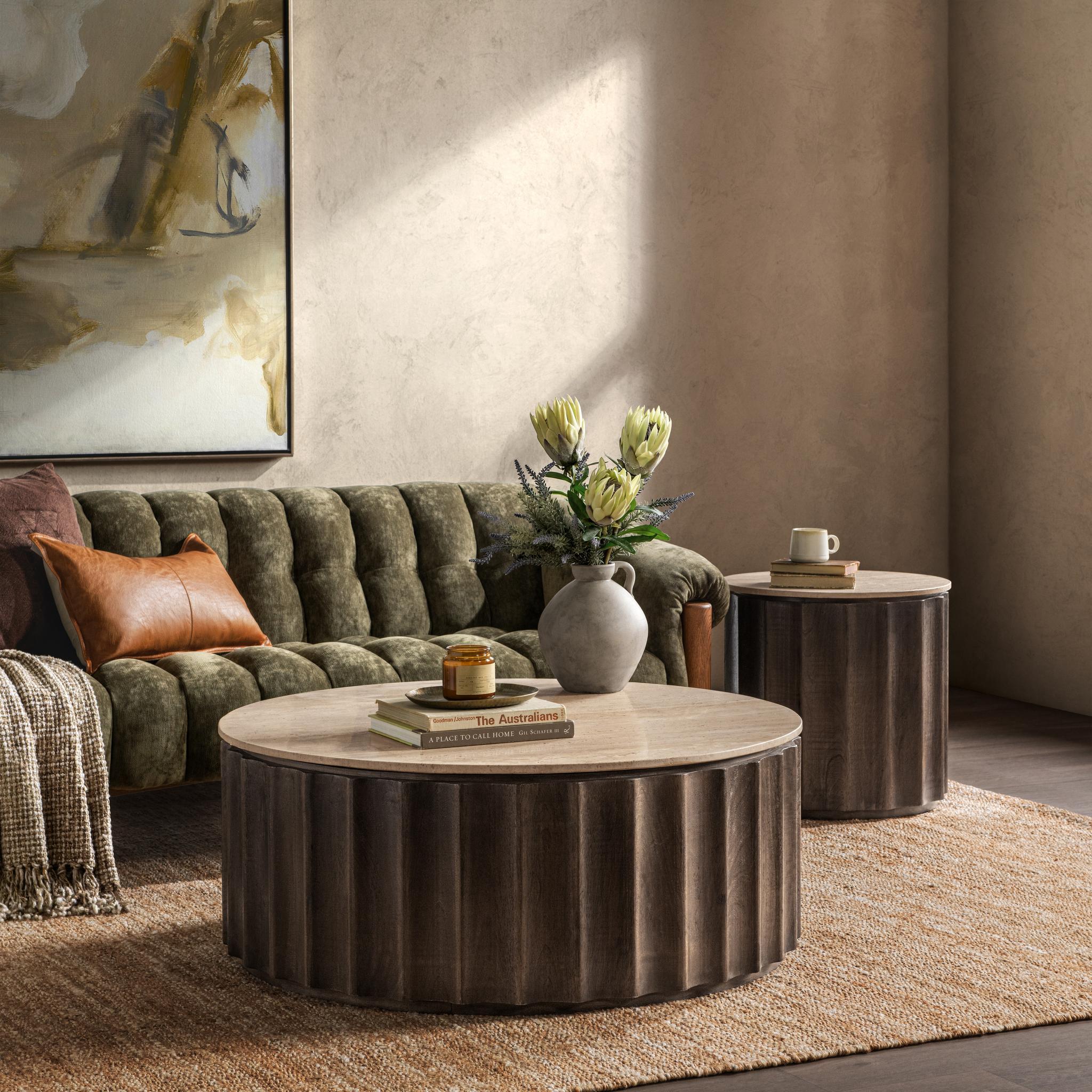 Baylee Coffee Table - Cocoa Brown