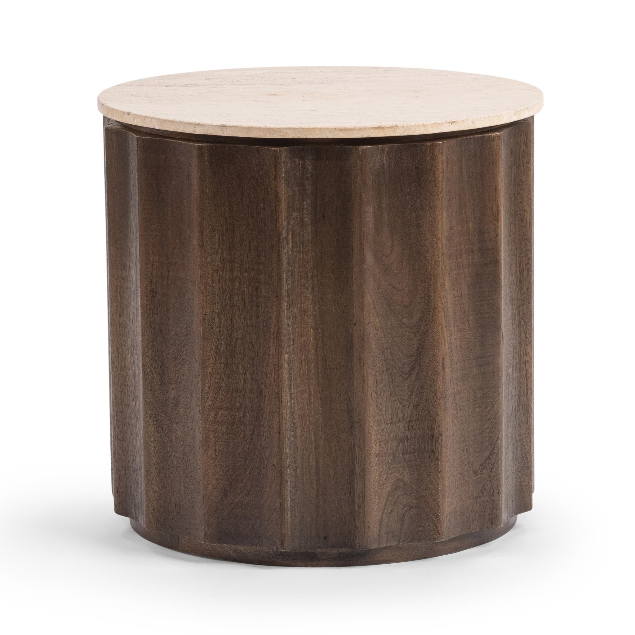 Baylee End Table - Cocoa Brown