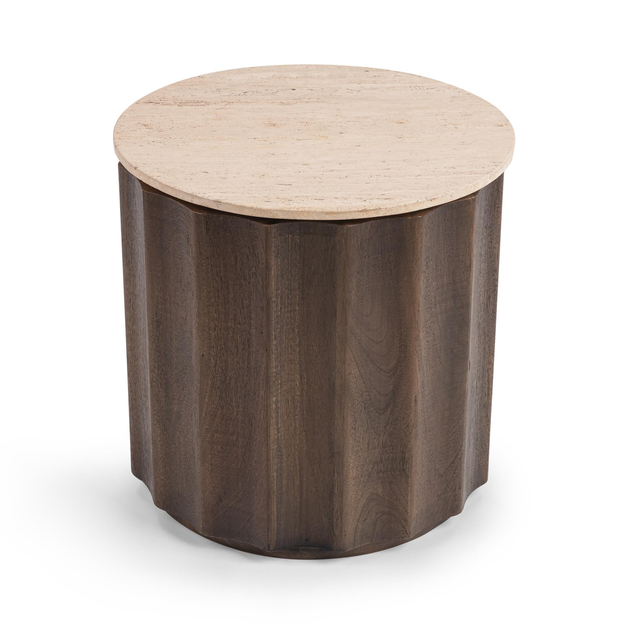 Baylee End Table - Cocoa Brown