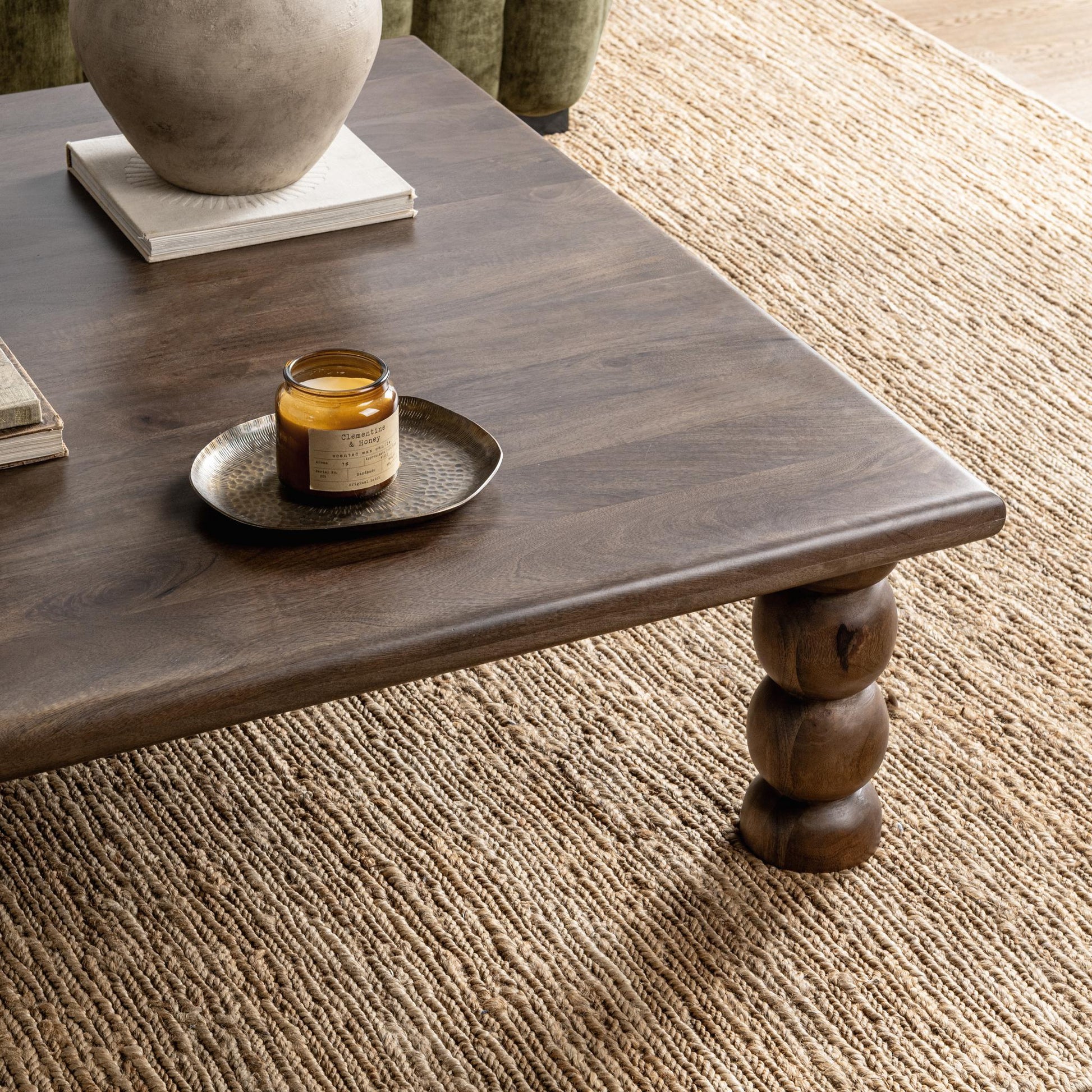 Adir Coffee Table - Tundra Brown