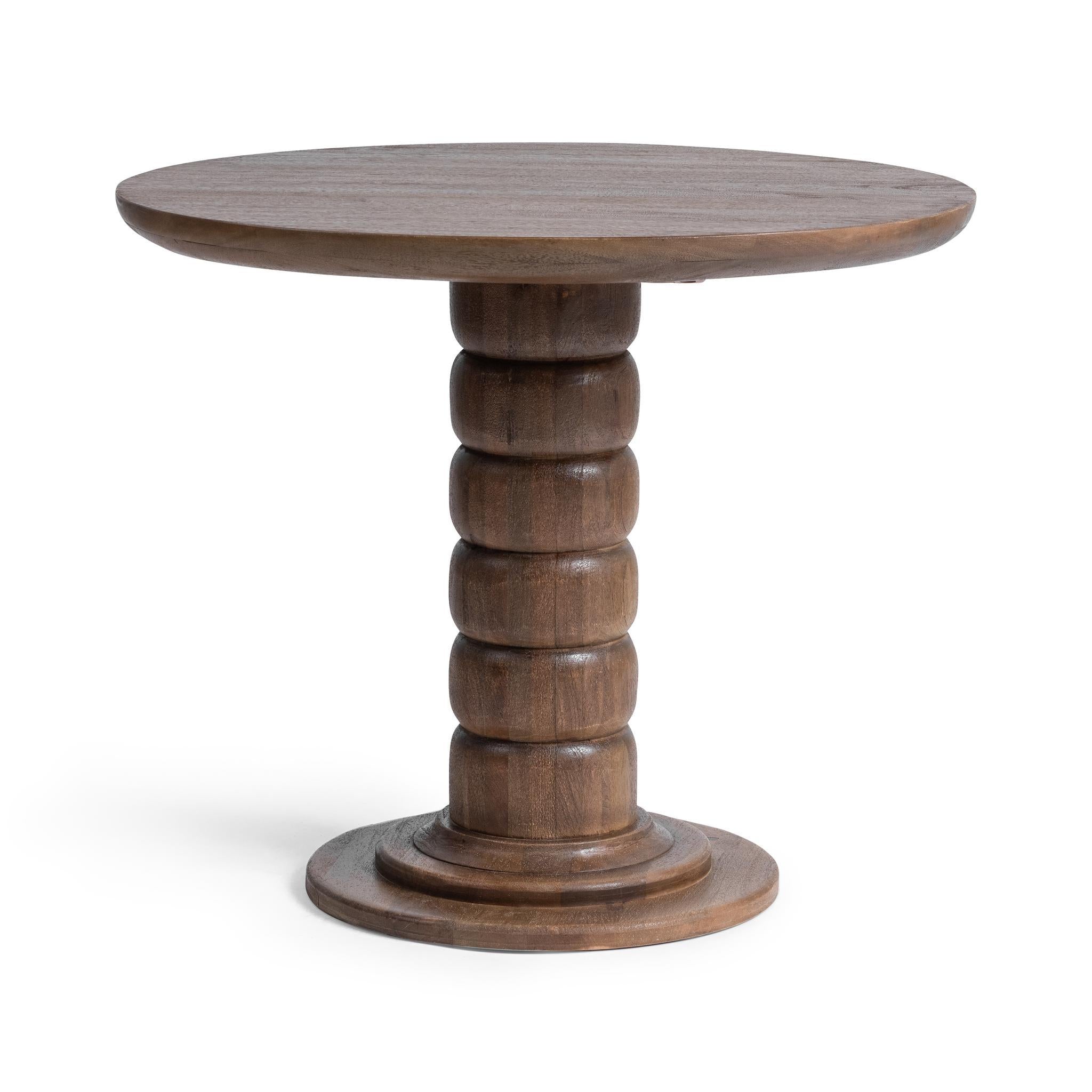Hillrose Dining Table - Pecan Brown