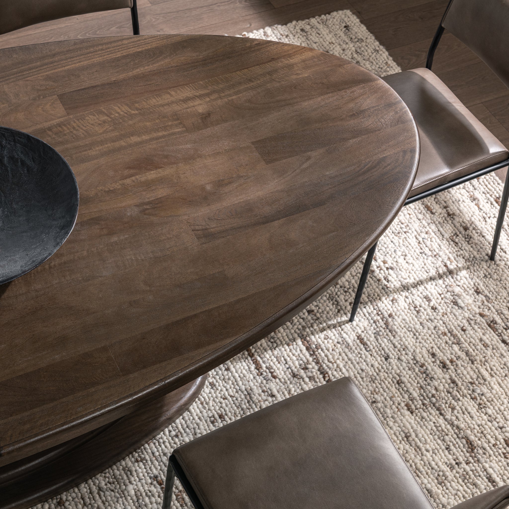 Brookside Dining Table - Cocoa Brown