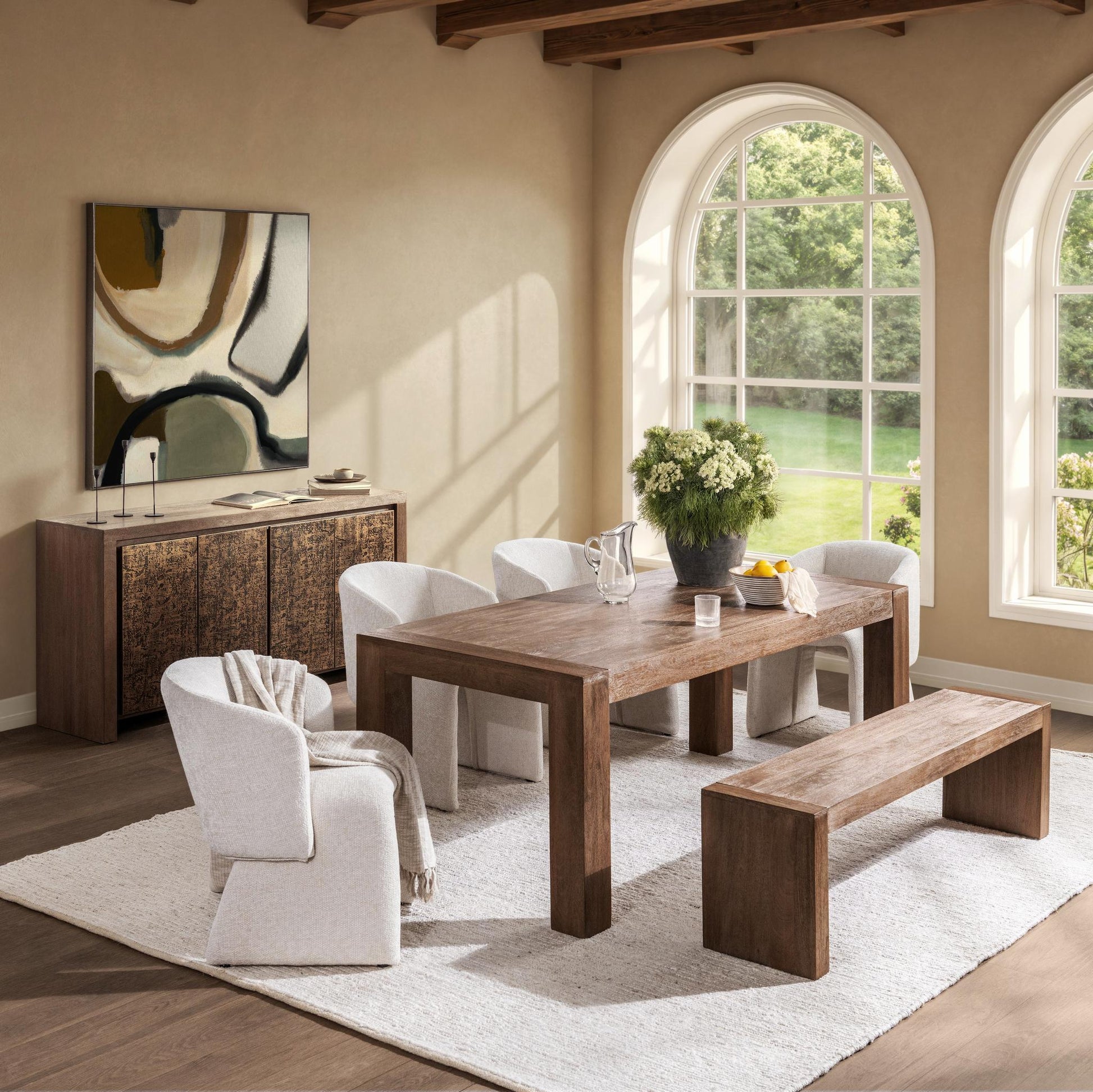 Glendale Dining Table - Toasted Chestnut