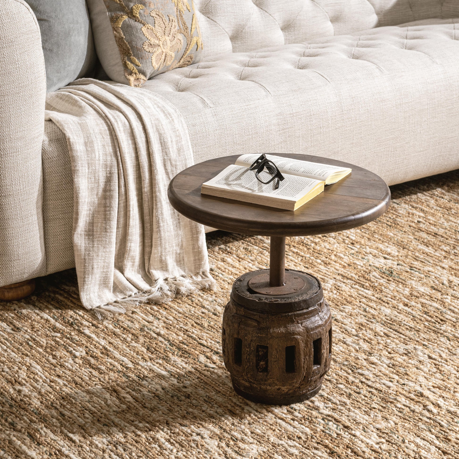 Amira Accent Table Small - Natural