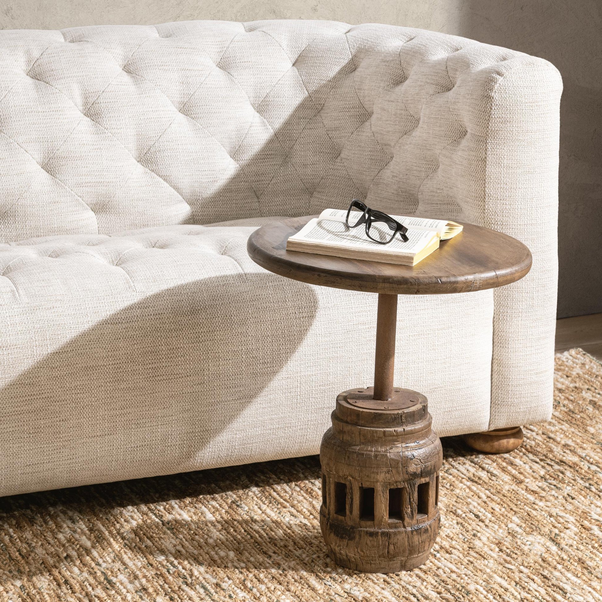 Amira Accent Table Medium - Natural