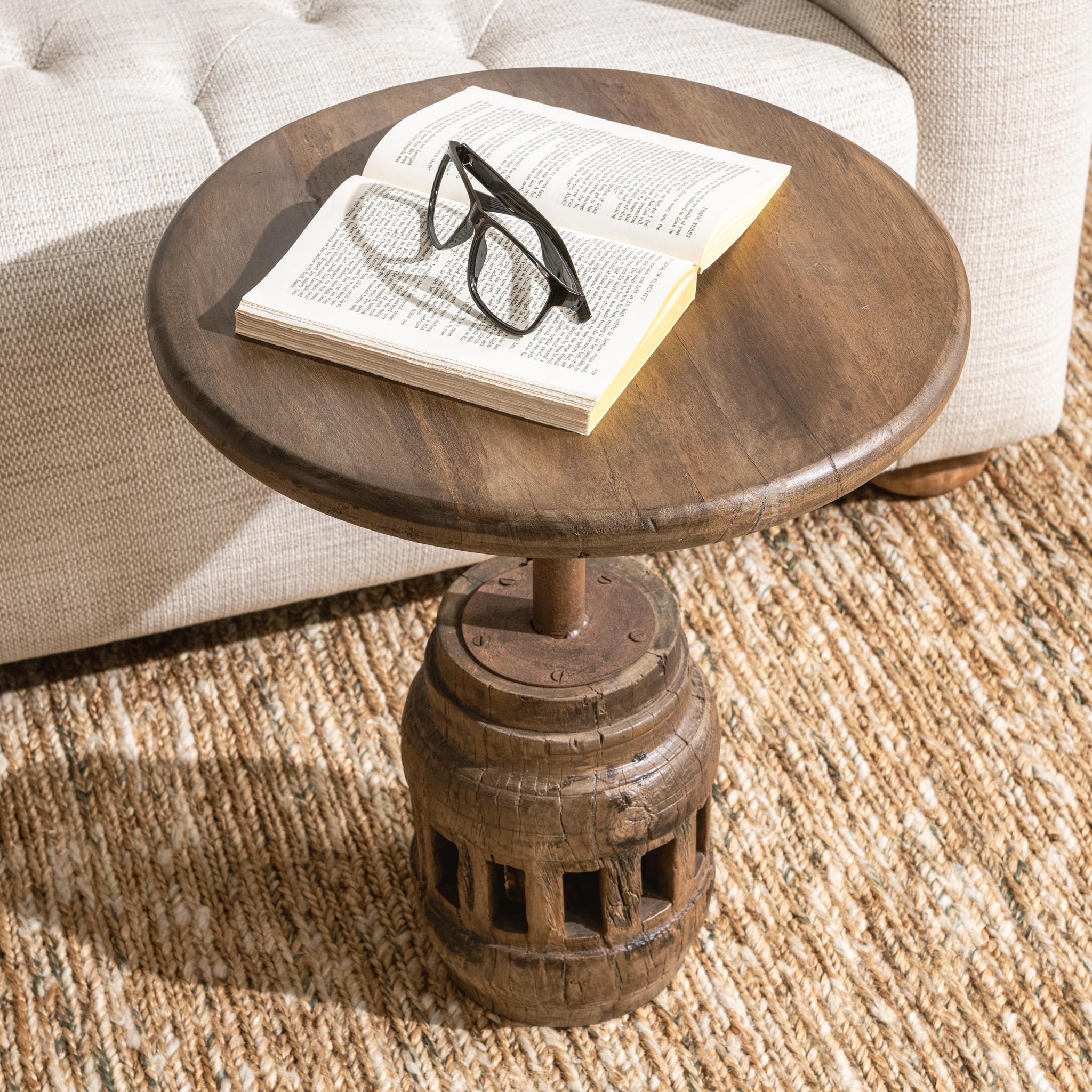 Amira Accent Table Medium - Natural