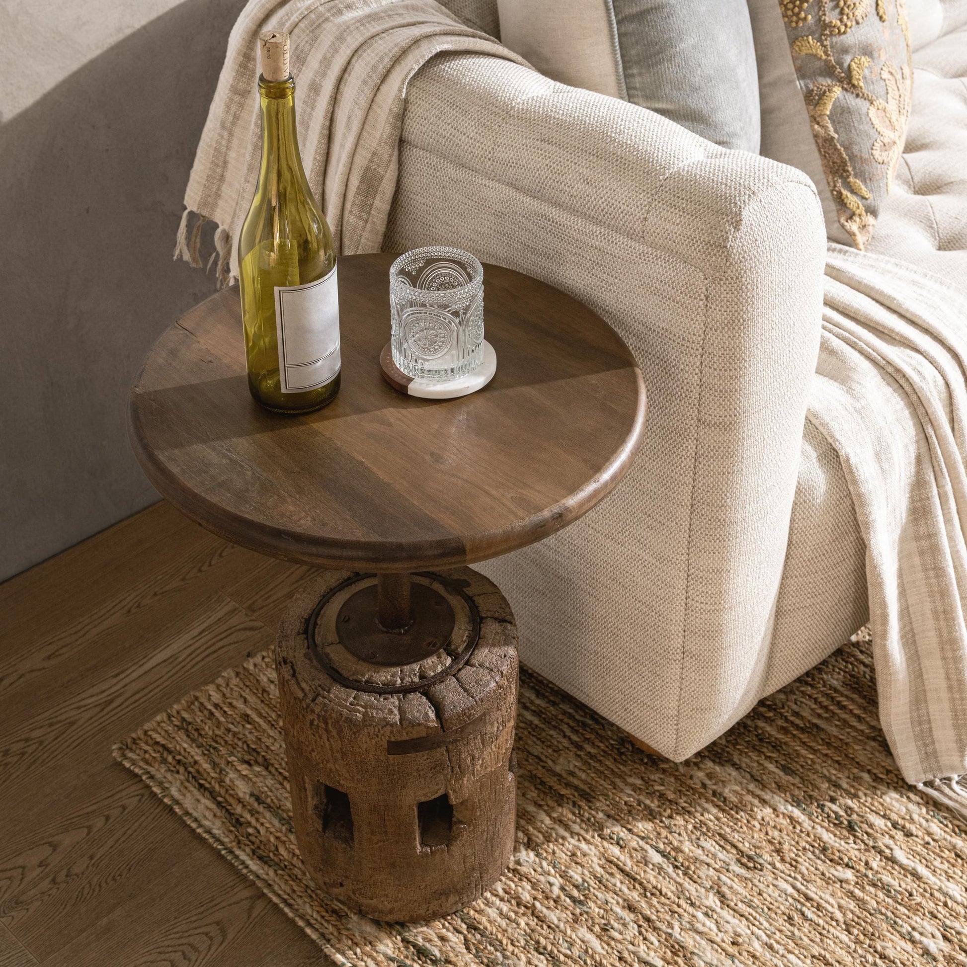 Amira Accent Table Large - Natural
