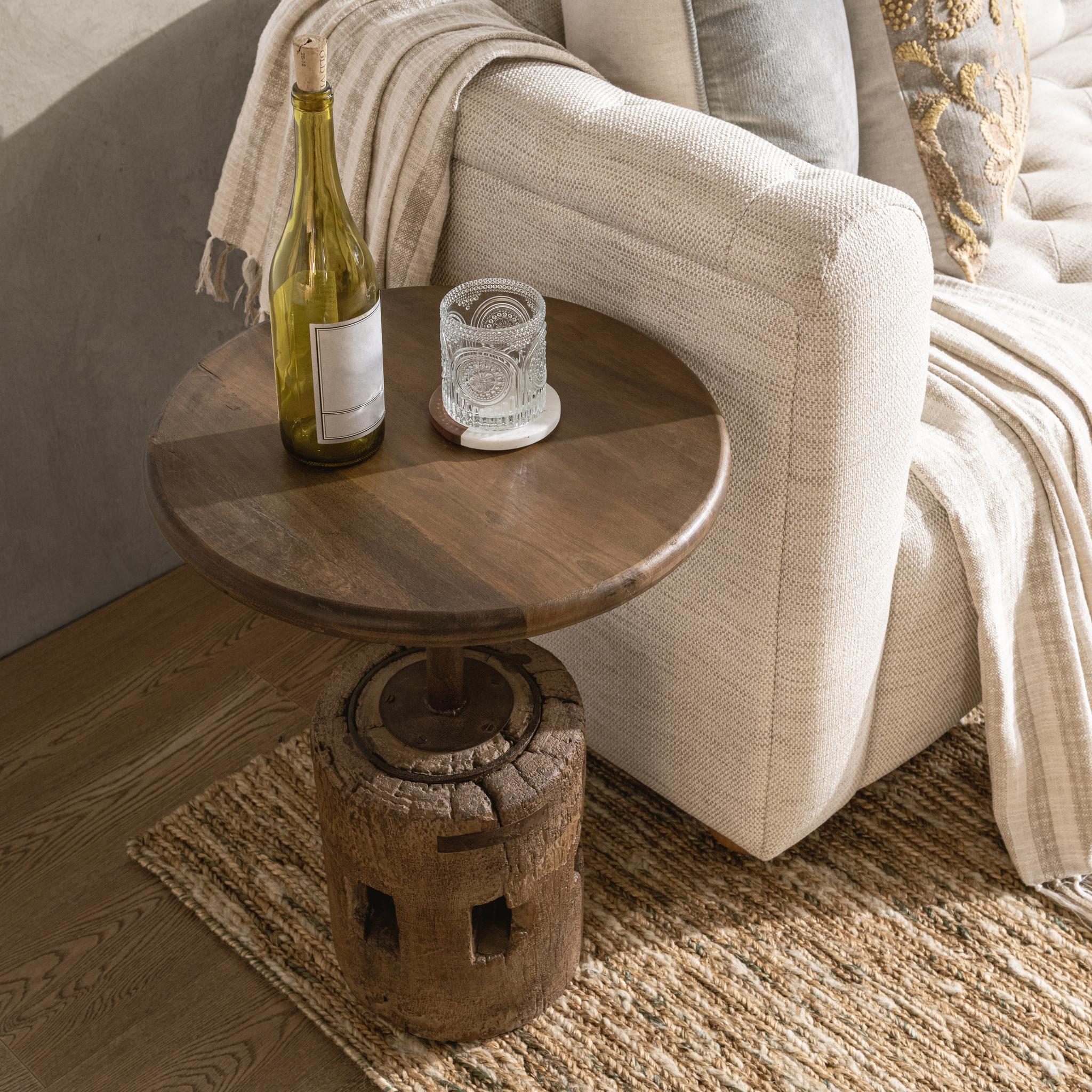 Amira Accent Table Large - Natural