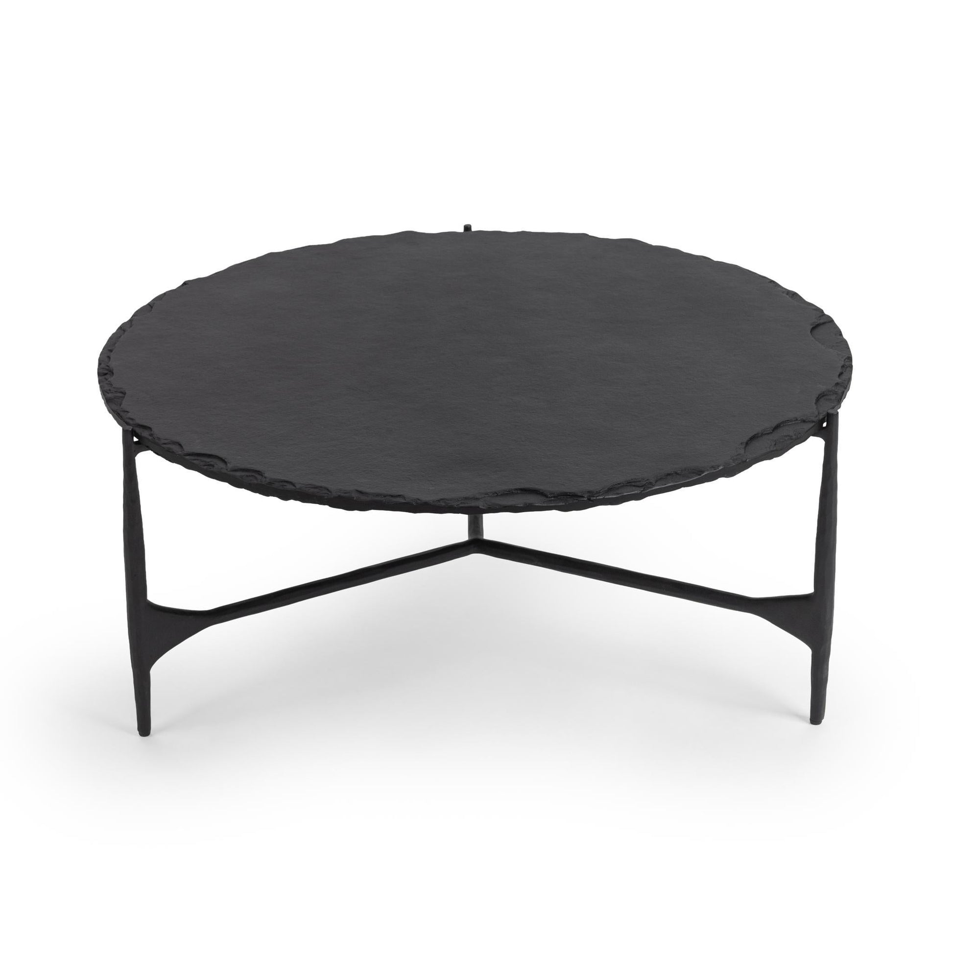 Luka Coffee Table - Charcoal Forge
