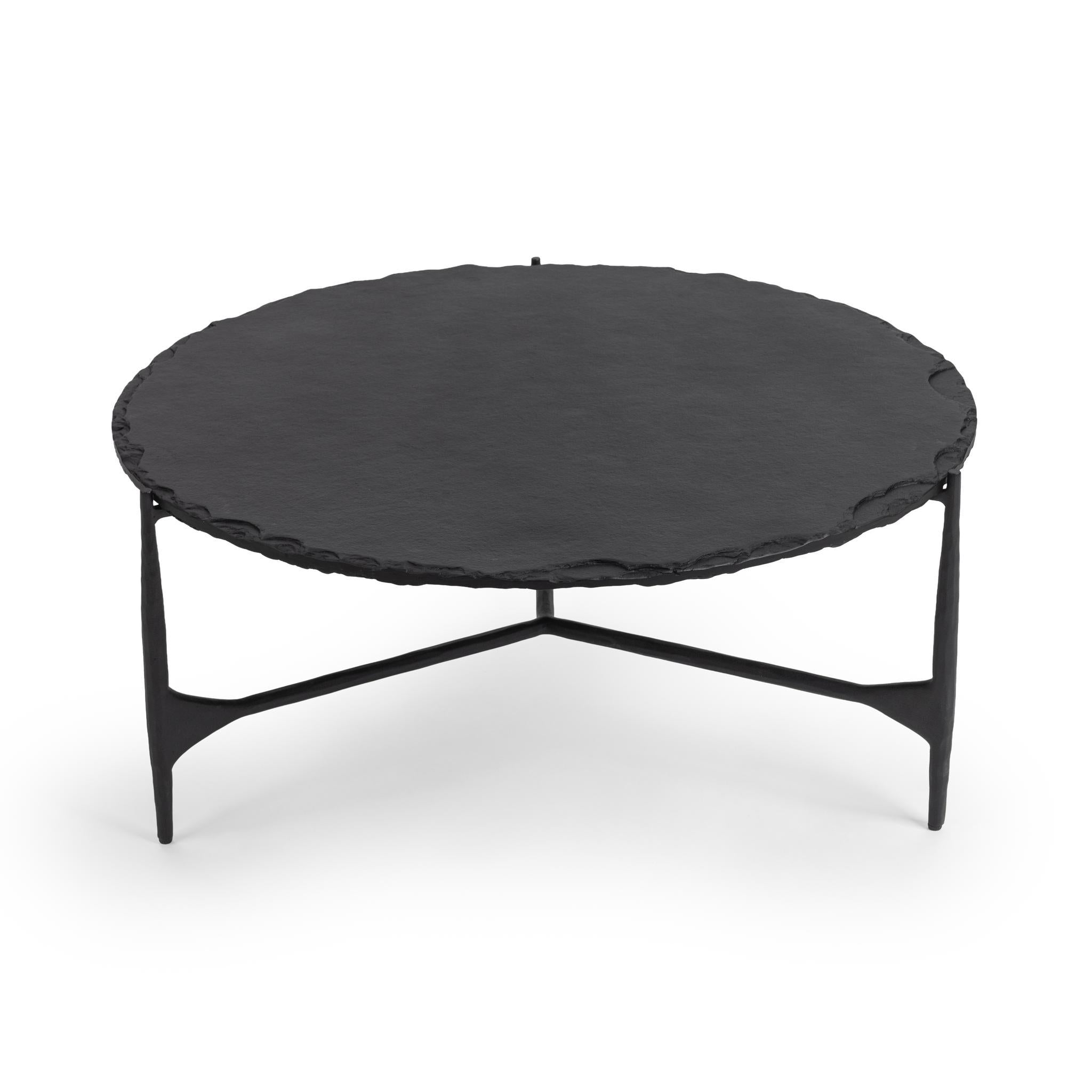 Luka Coffee Table - Charcoal Forge