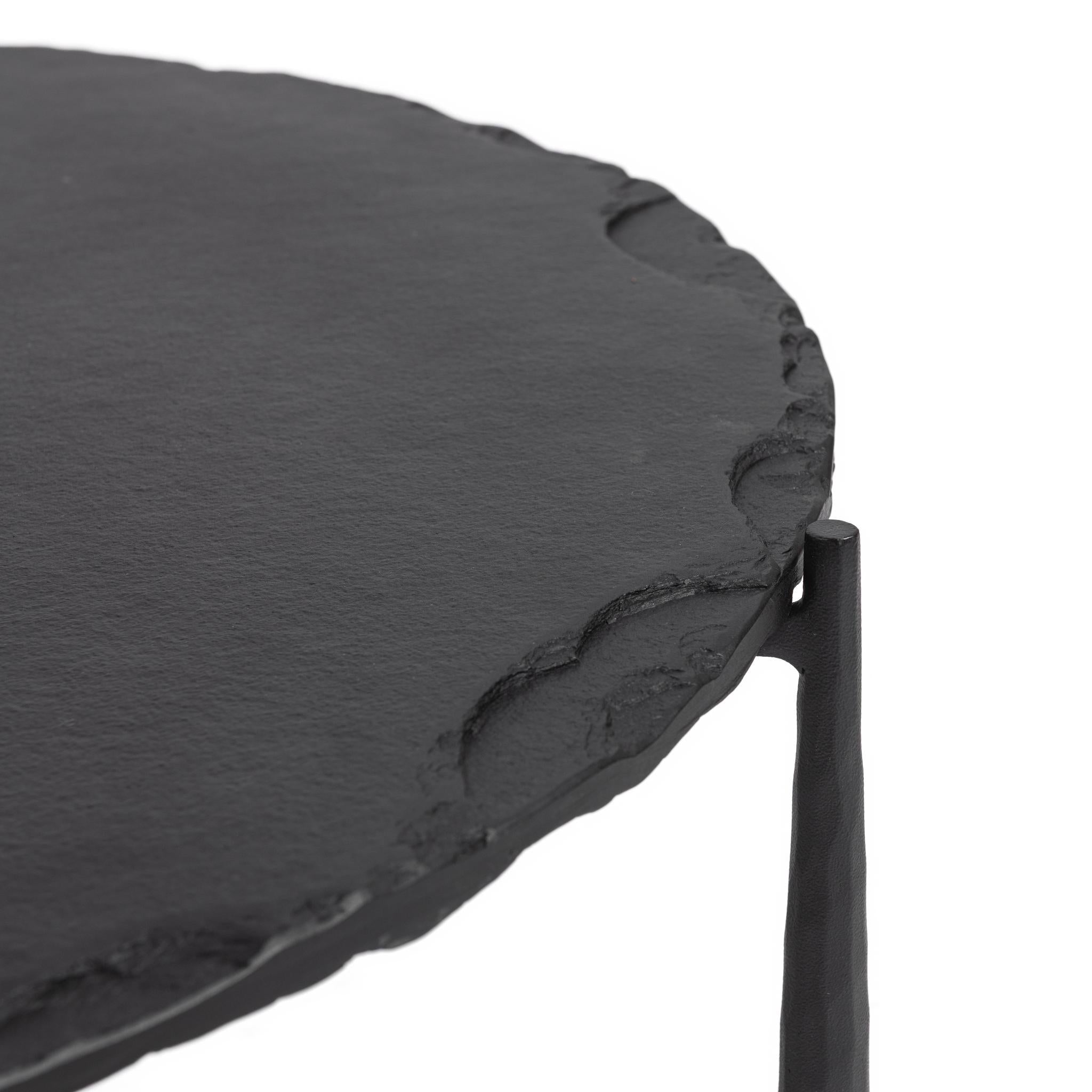 Luka Coffee Table - Charcoal Forge