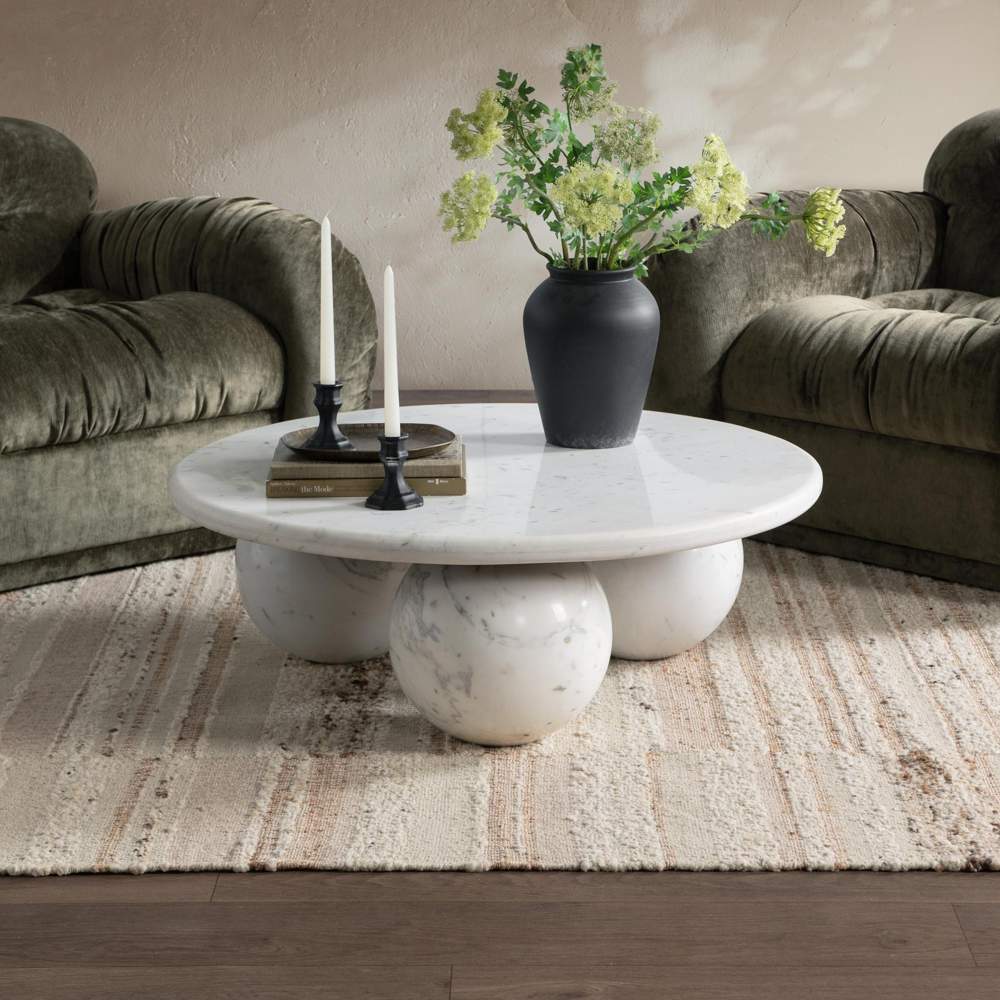 Castello Coffee Table - Atenea White