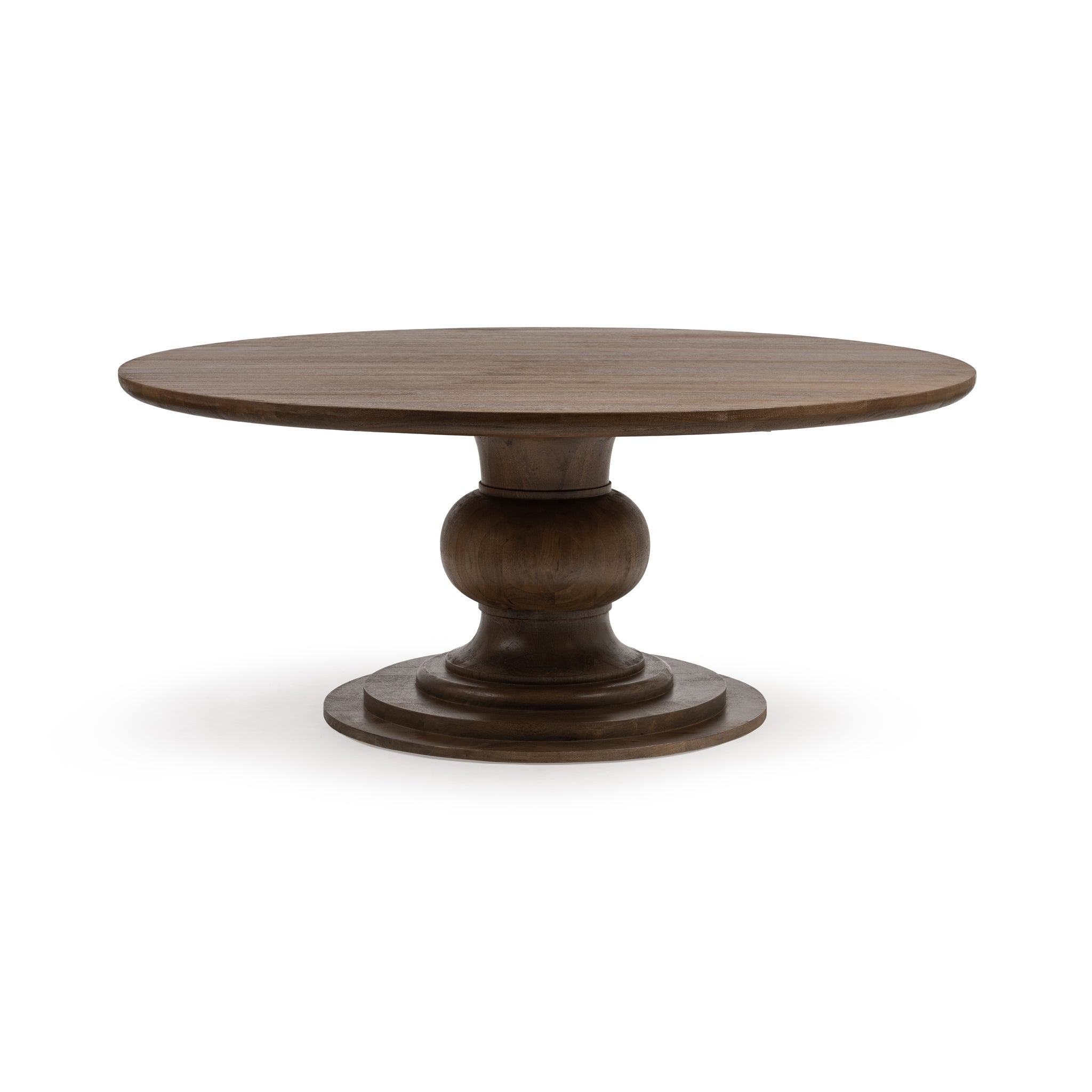 Hera 72" Dining Table - Pecan Brown