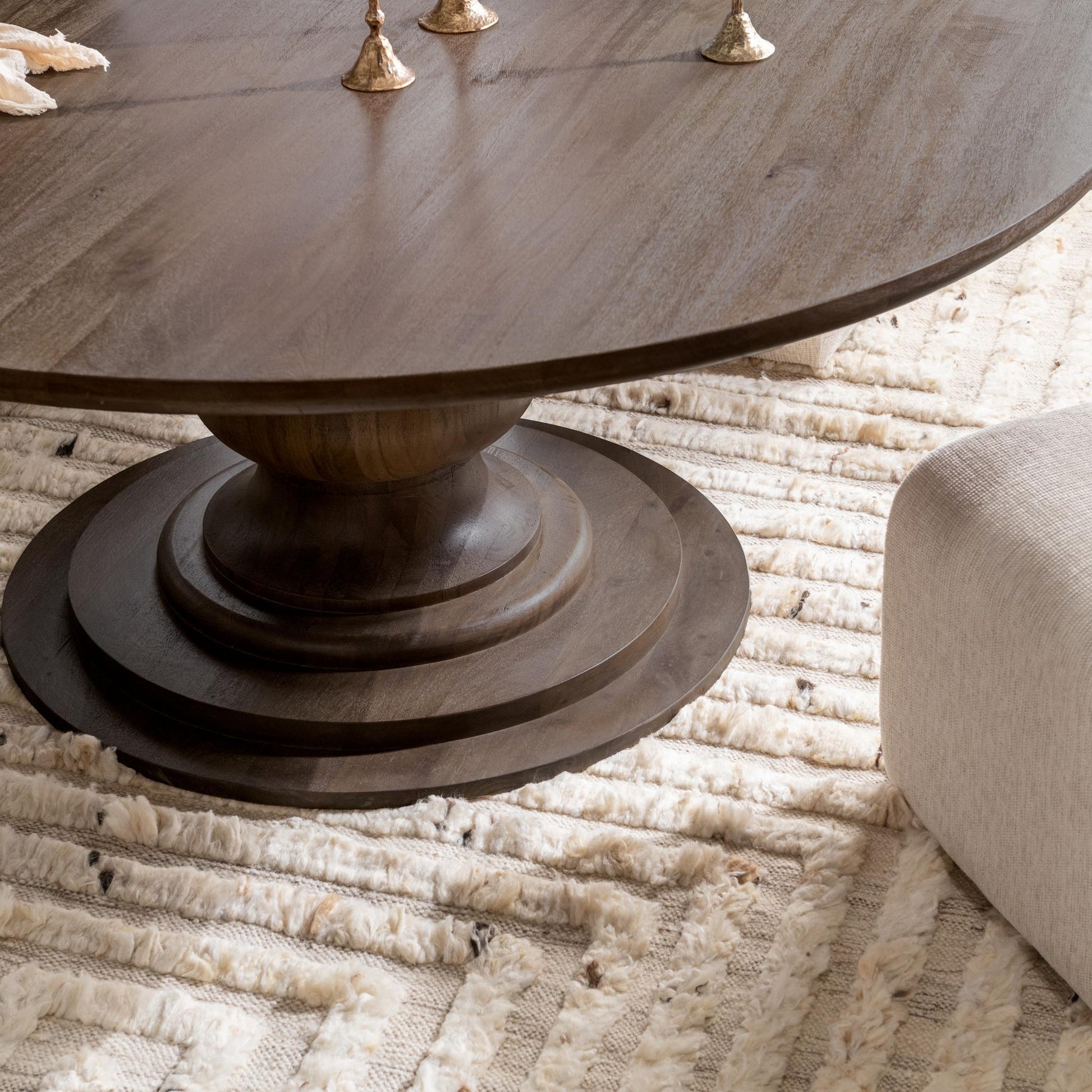 Hera 72" Dining Table - Pecan Brown