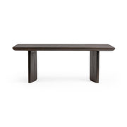 Celadon 84" Dining Table - Truffle Brown