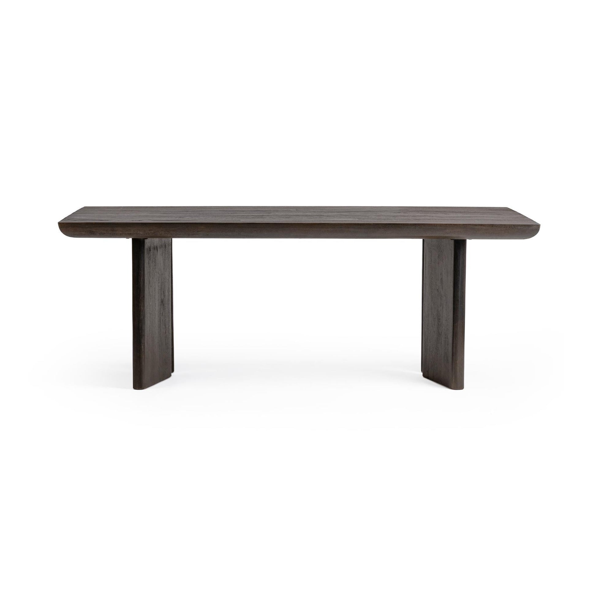 Celadon 84" Dining Table - Truffle Brown